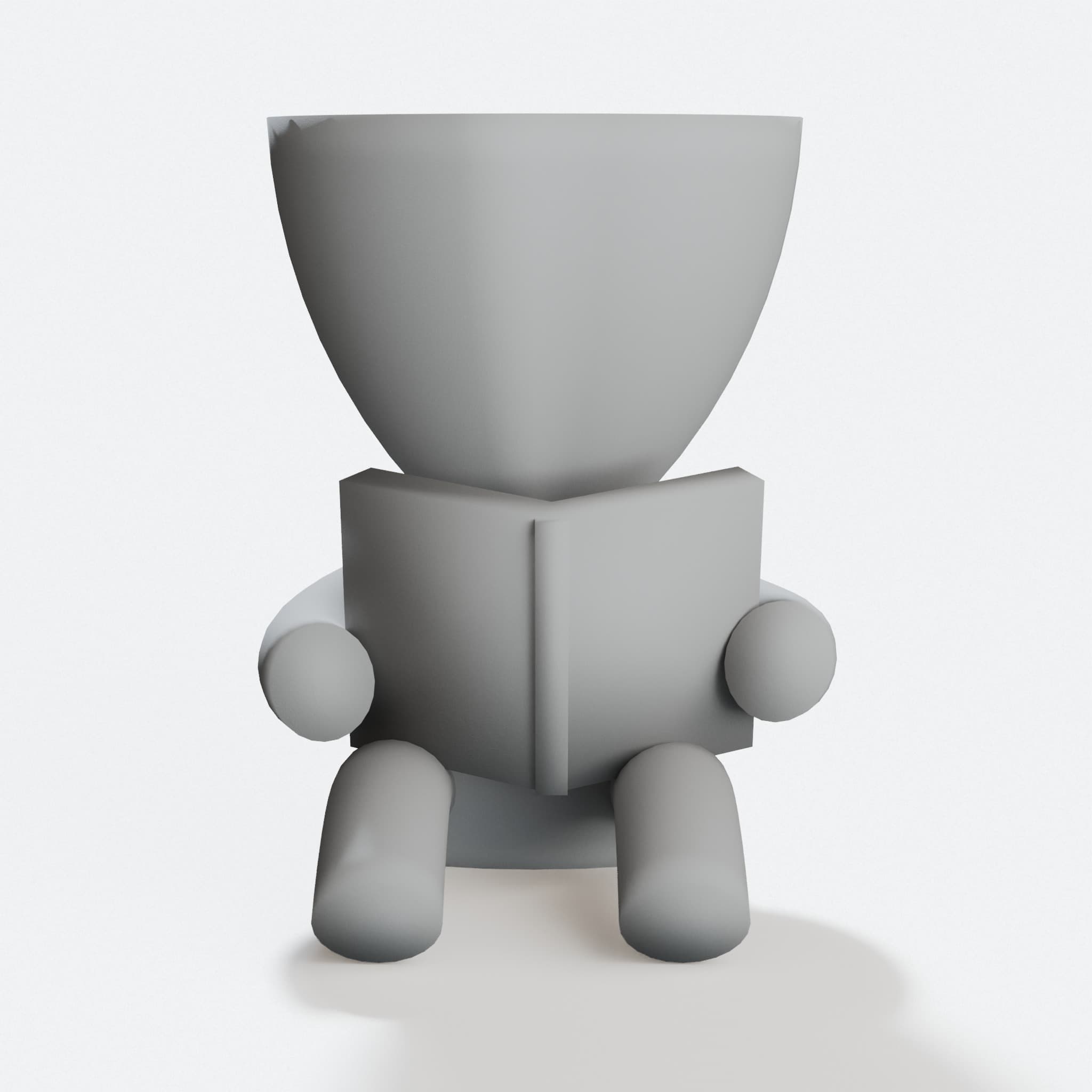 Robert Plant Vase – 3D Printed Home Decor Planter