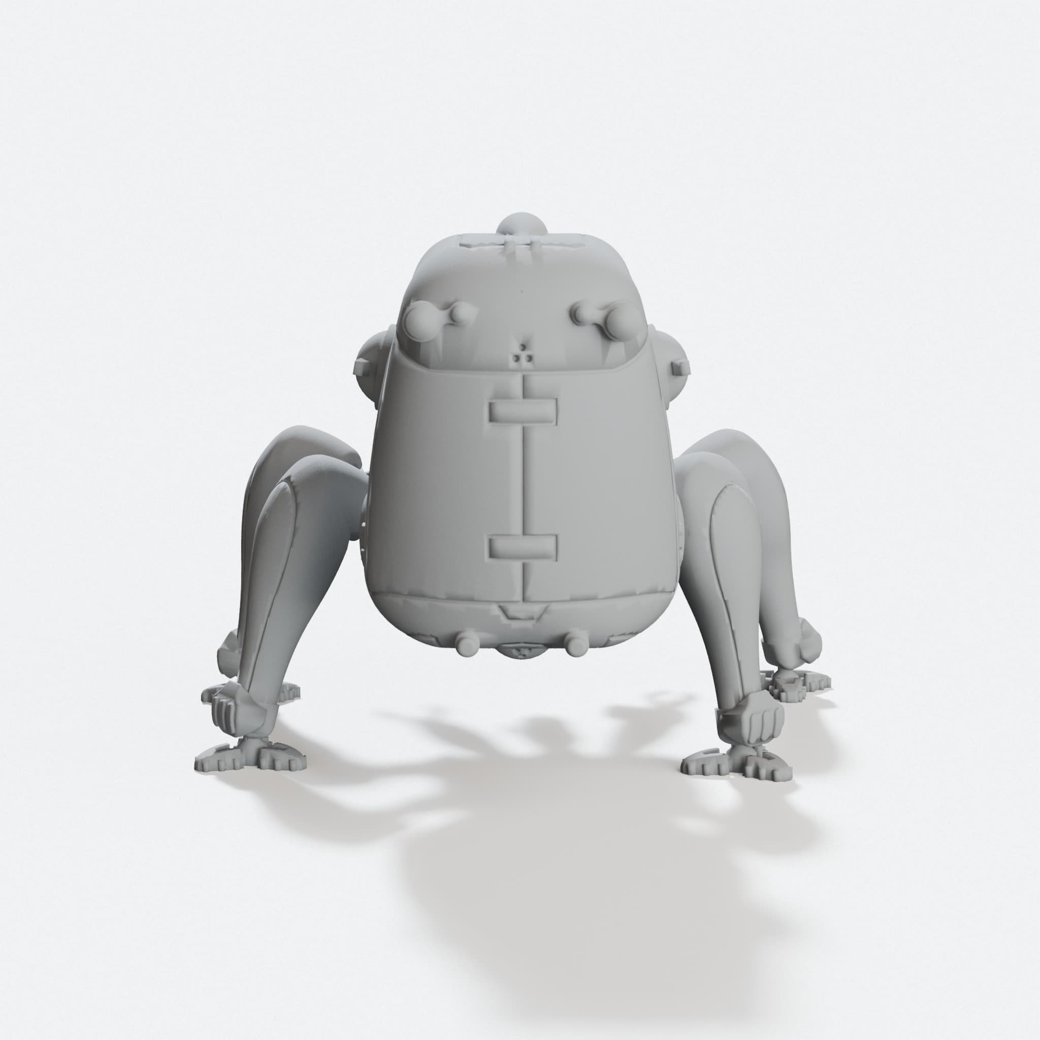 Tachikoma 3D Printable Robot Figure