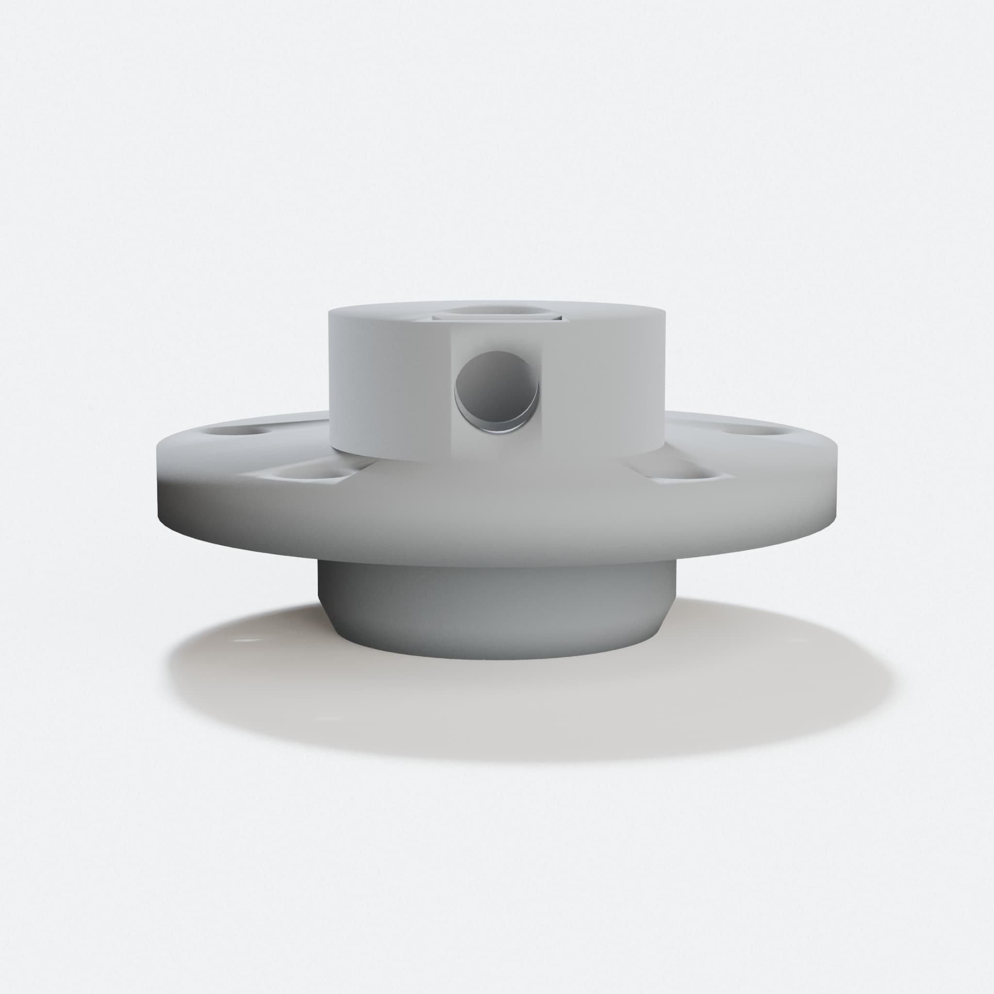 Customizable Wheel Hub for Robot Motors
