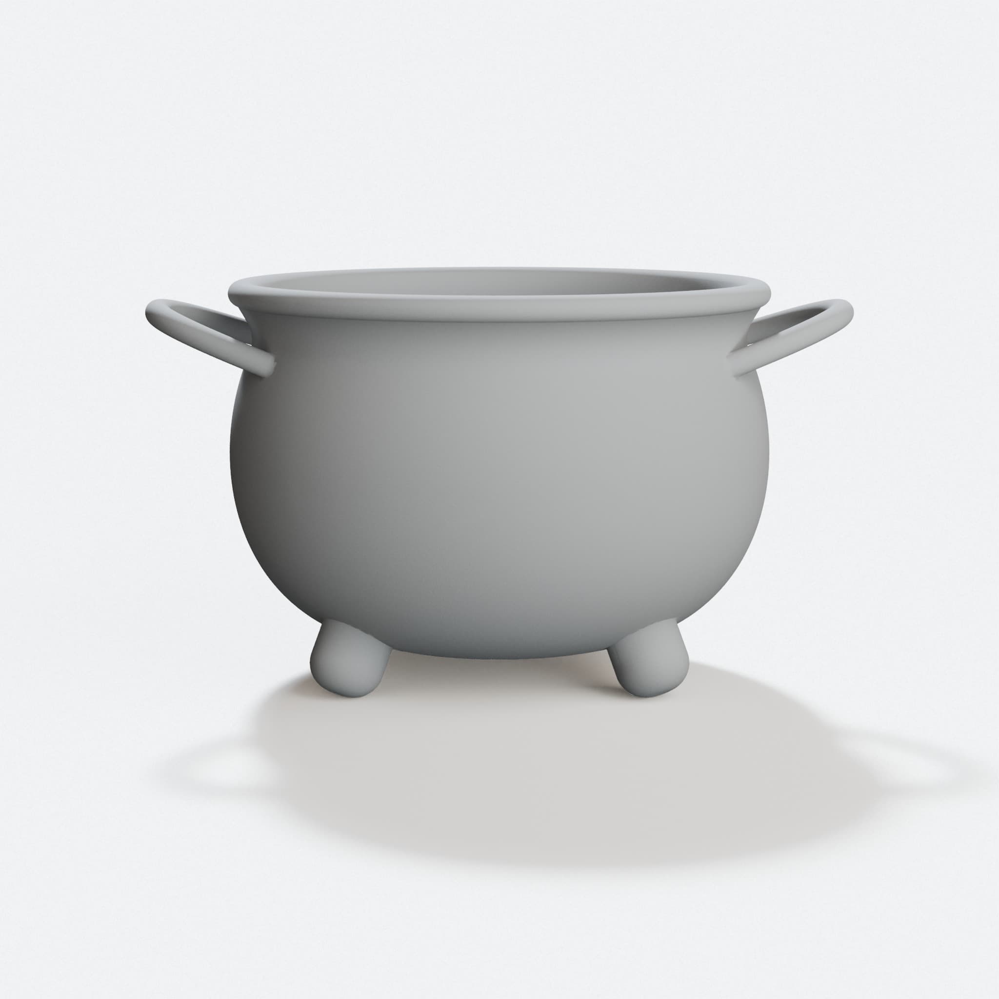 Halloween Cauldron 3D Printed Ornament Decoration