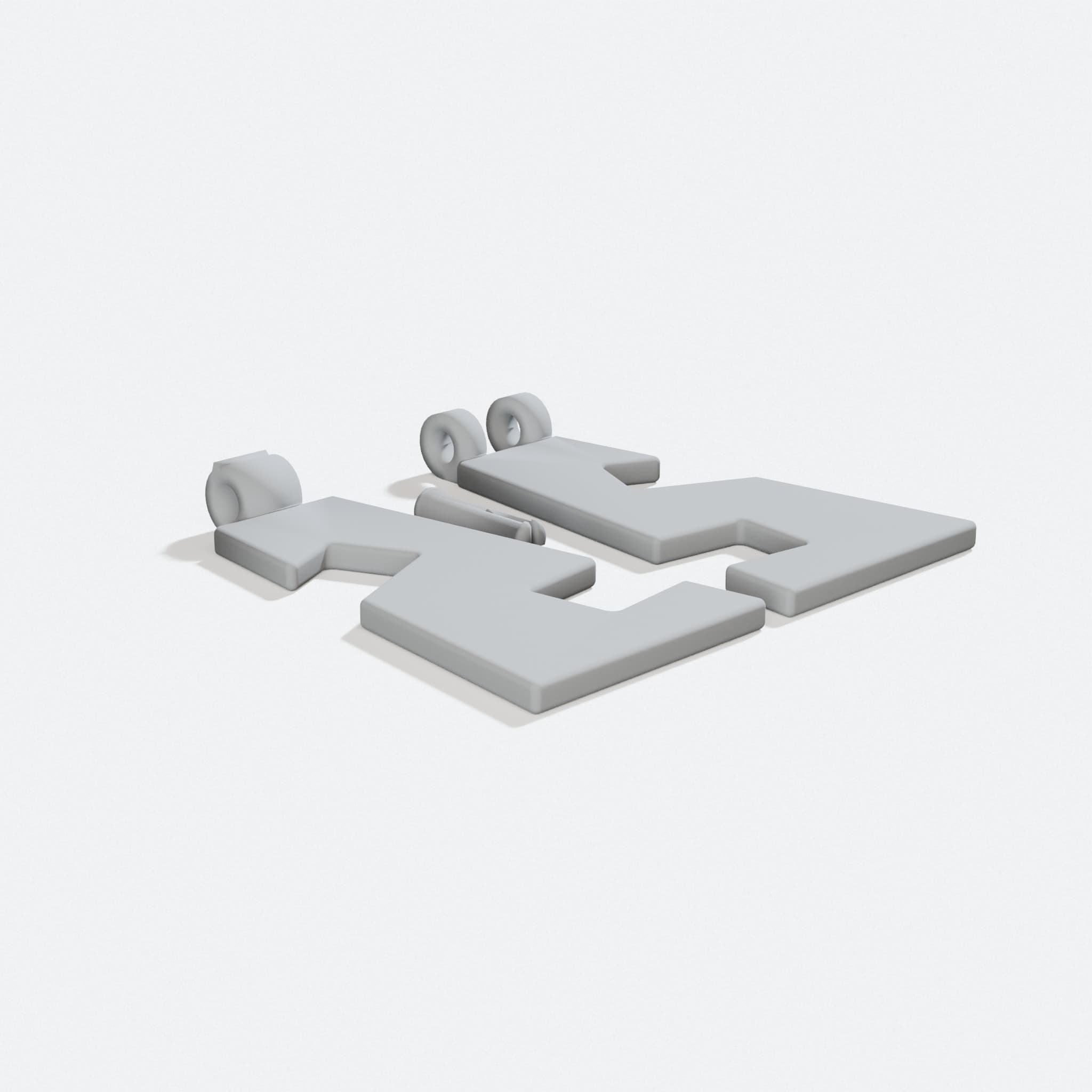 3D Printed Phone Stand, No Supports Needed
