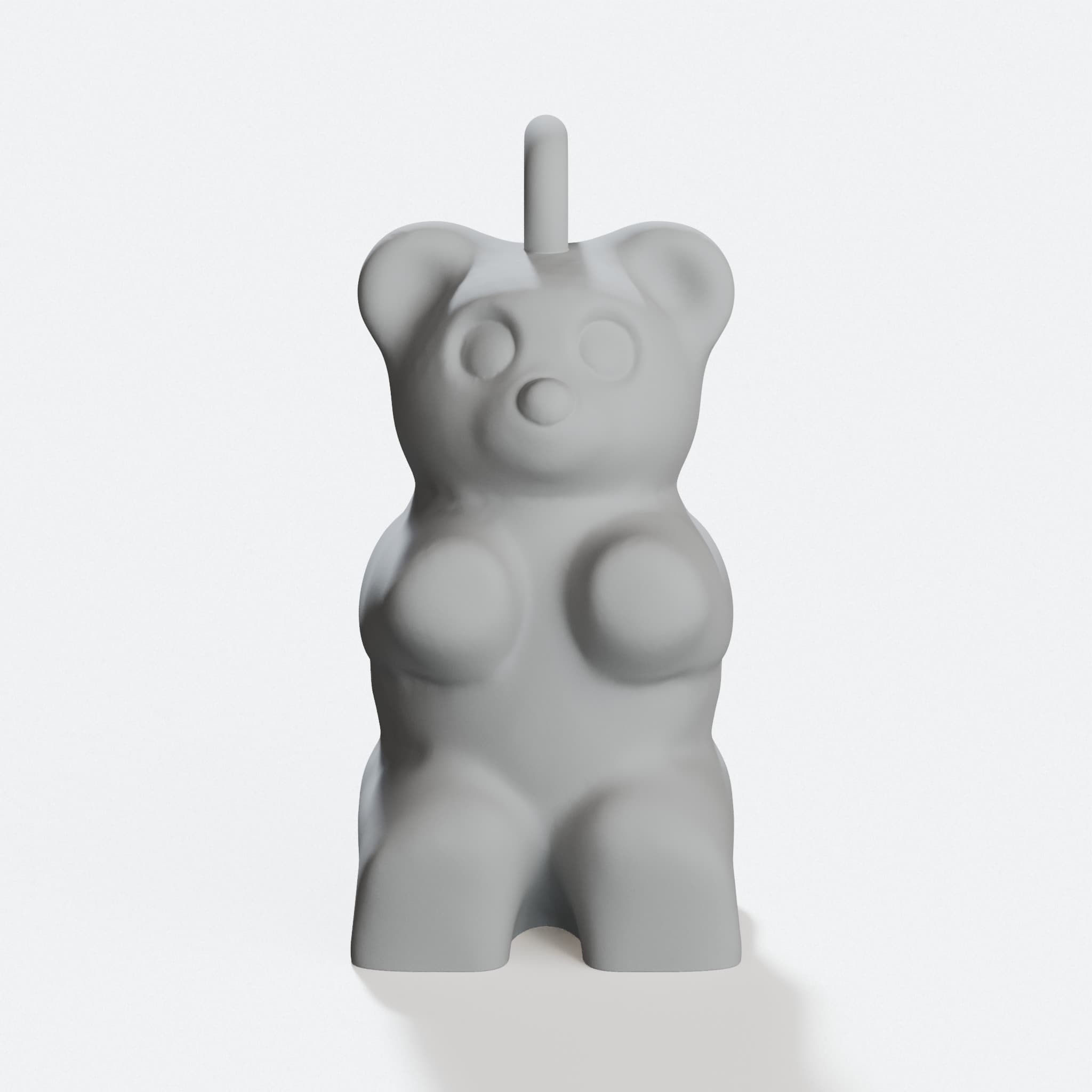 Gummy Bear Pendant 3D Printed Gift for You