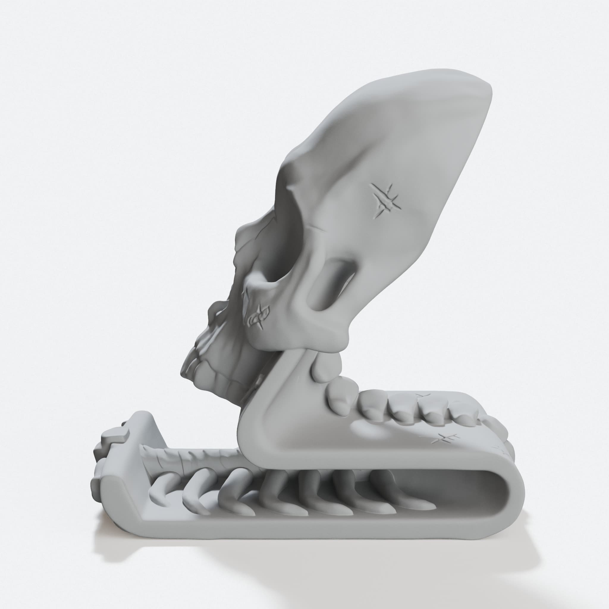 Compatible with iPhone Skull and Skeleton Phone Stand