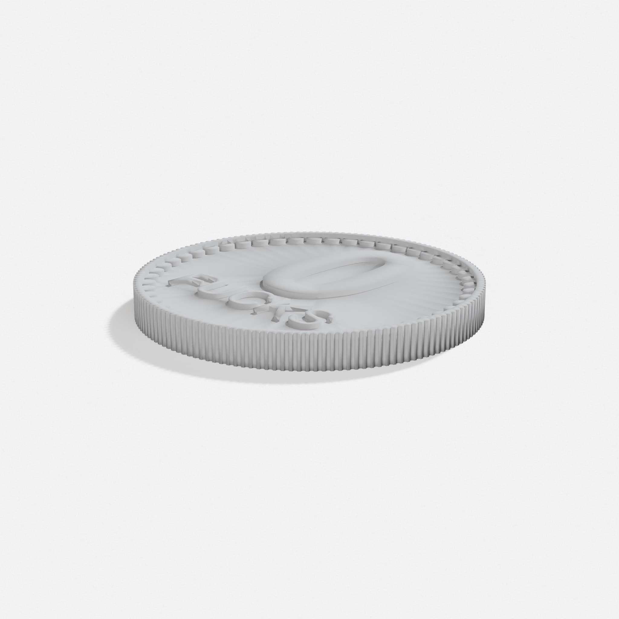 I Give Zero F*cks Coin - 3D Printed Toys