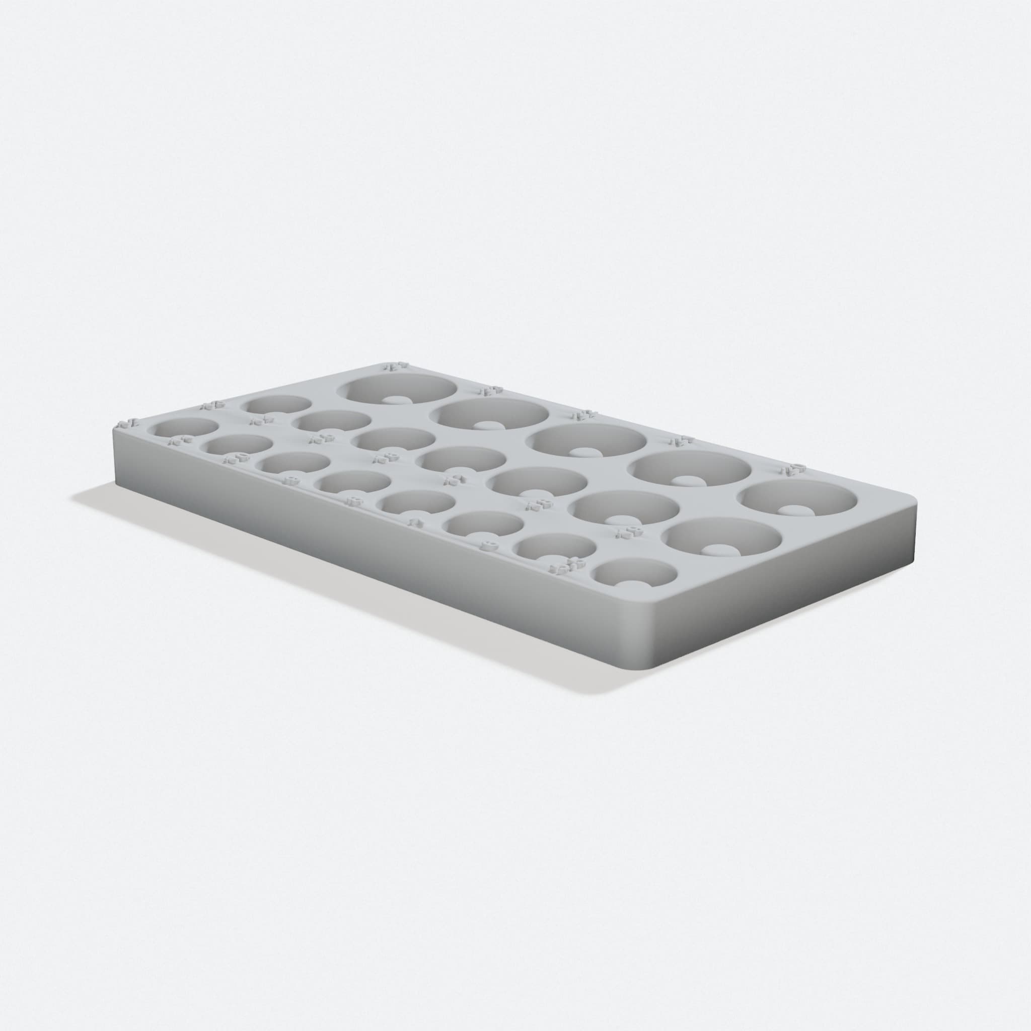 Socket Holder Tray for 5.5mm to 24mm Sockets