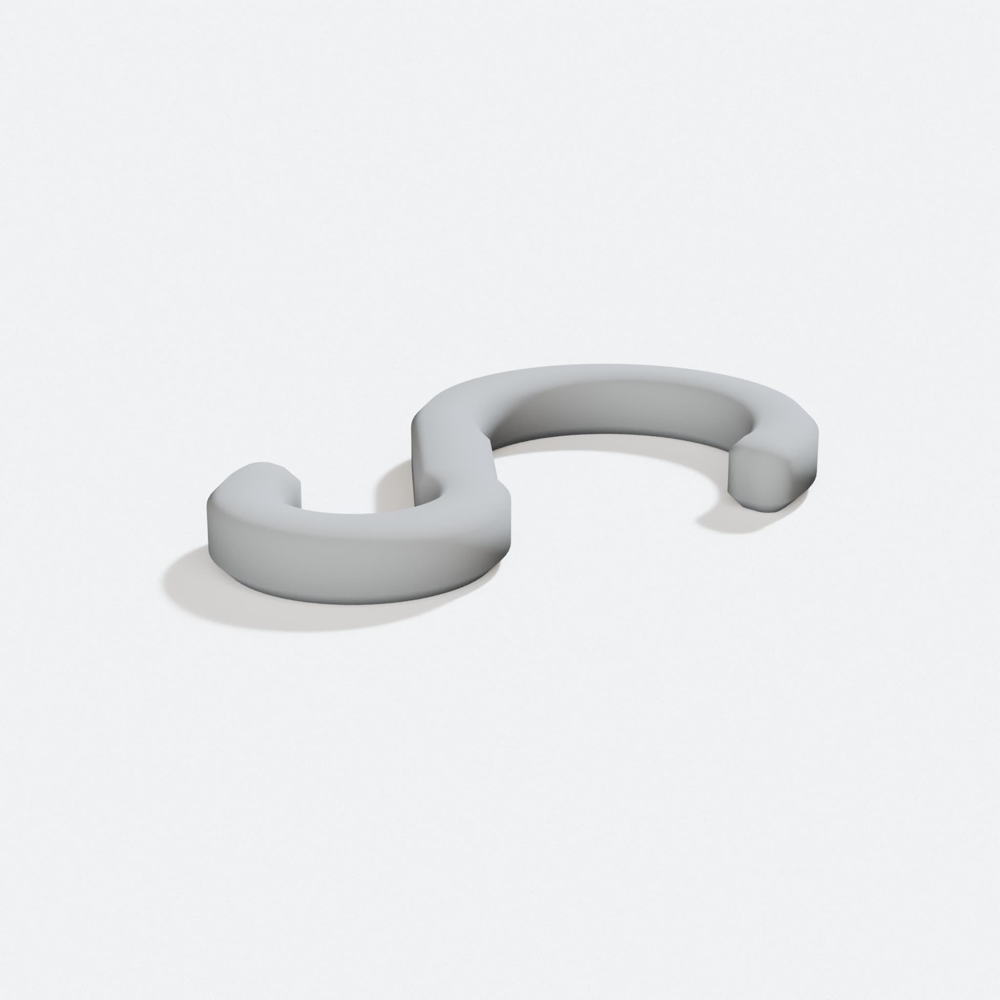3D Printed Pants Hanger for Closet Organization