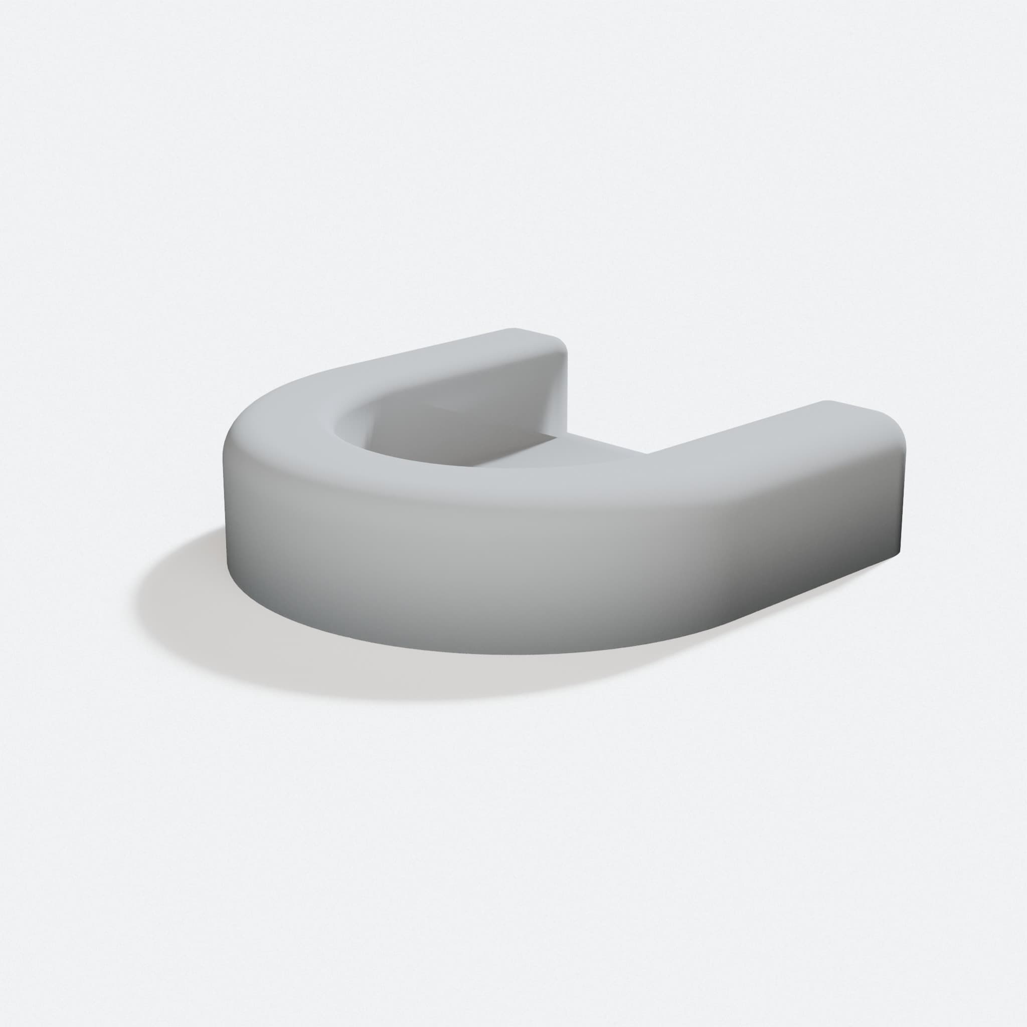 Shower Curtain Rod Wall Pocket Holder