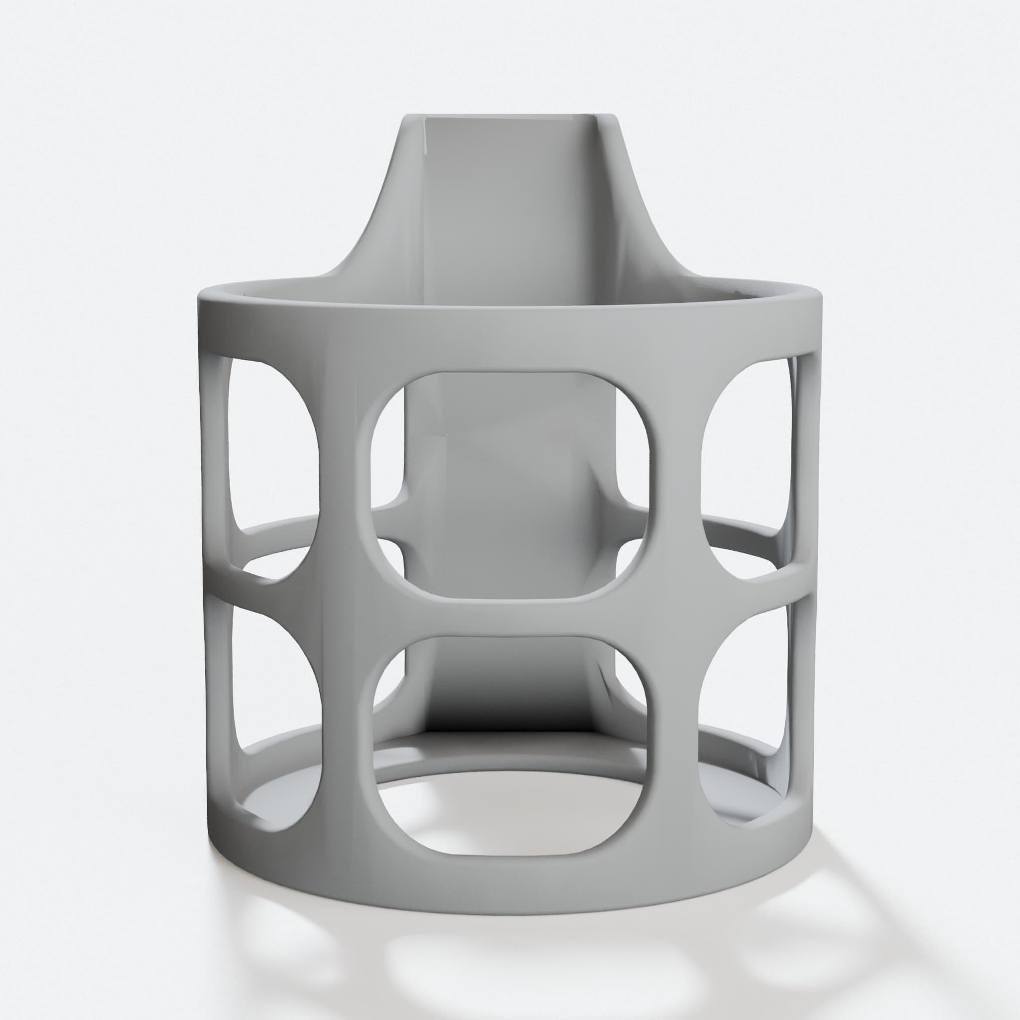 3D Printed Spray Paint Can Holder Organizer