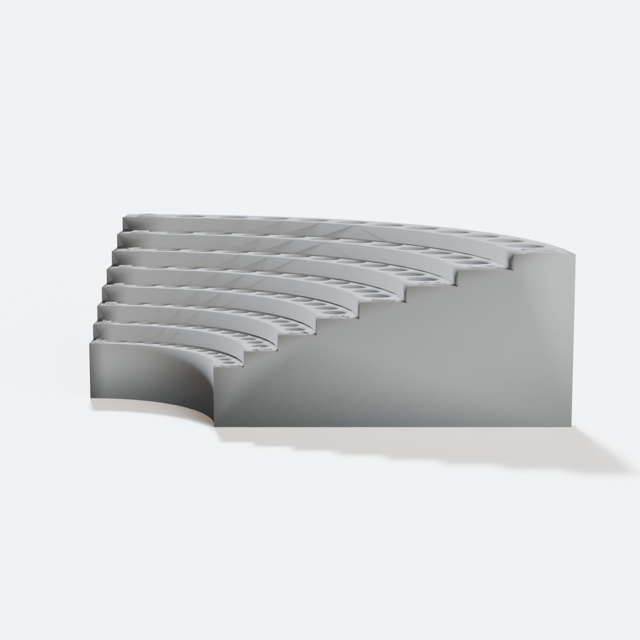 Sector Drill Bits Stand: 3D Printed Workshop Tool