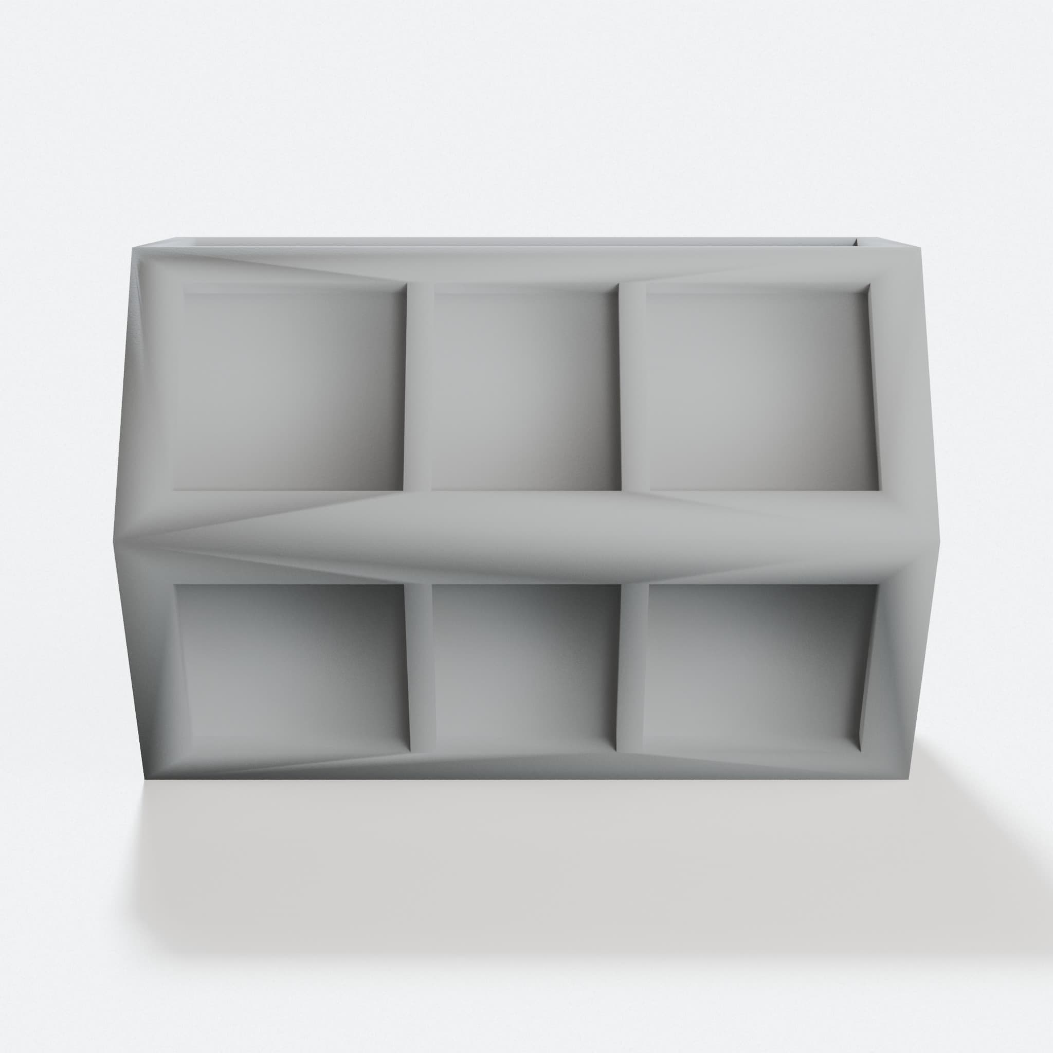 Small Sci-Fi Shipping Container, 3D Printed Toy