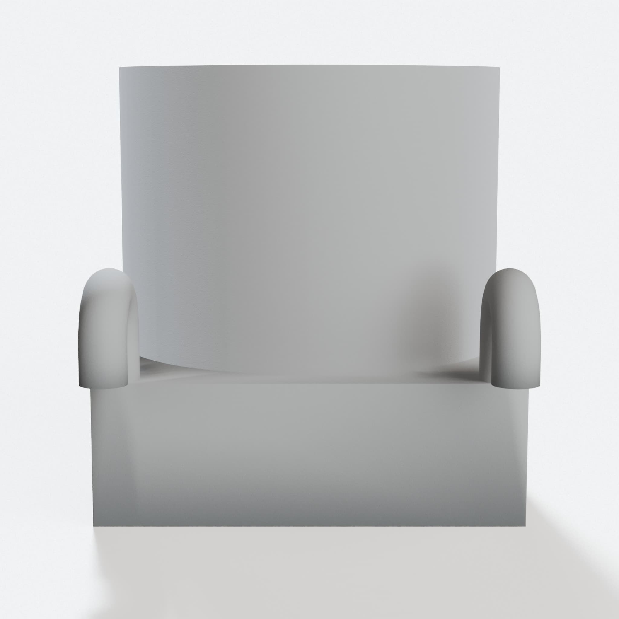 Round Tube 40mm Skadis Organizer - 3D Printed Storage