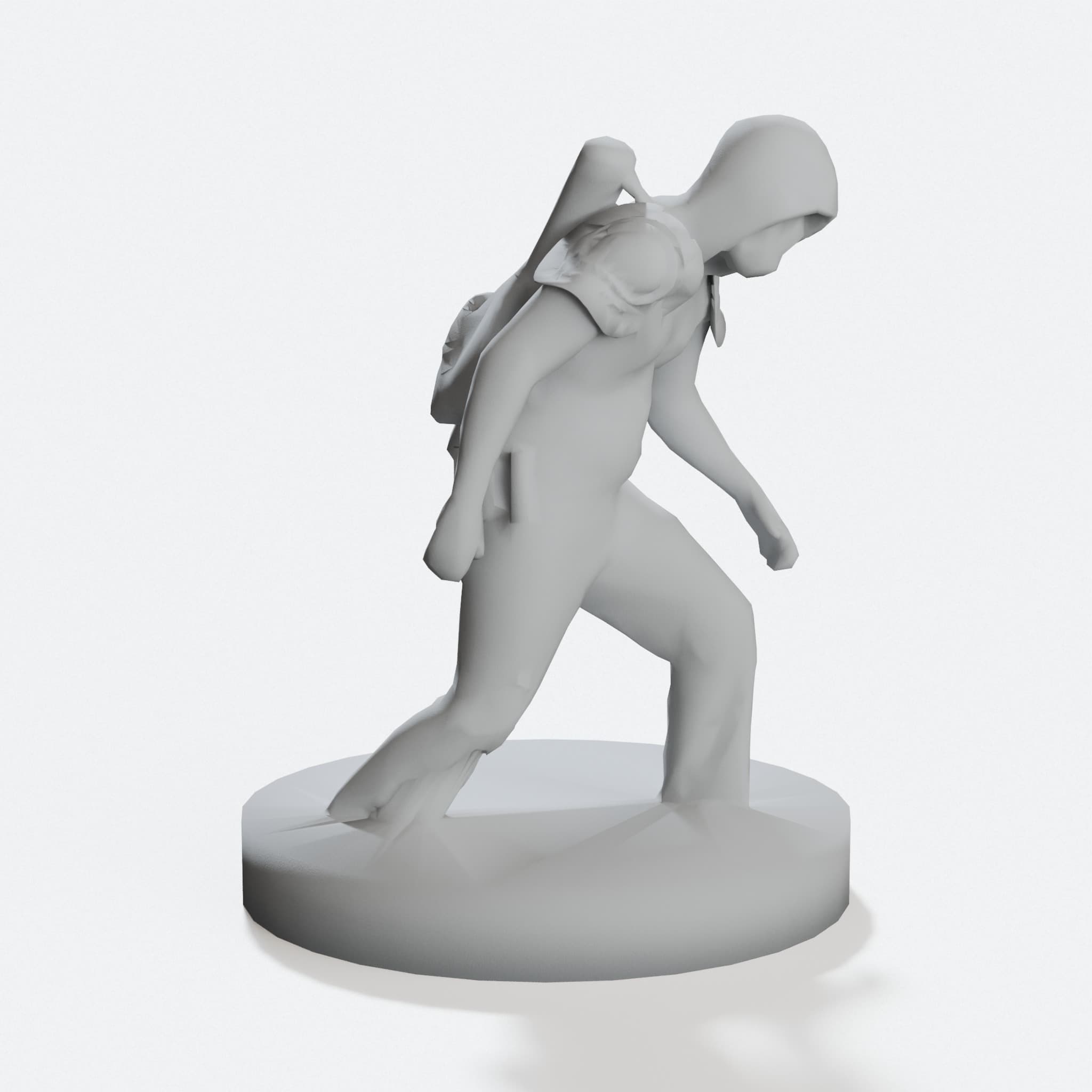 Rogue Figurine for D&D and Pathfinder, Tabletop Mini