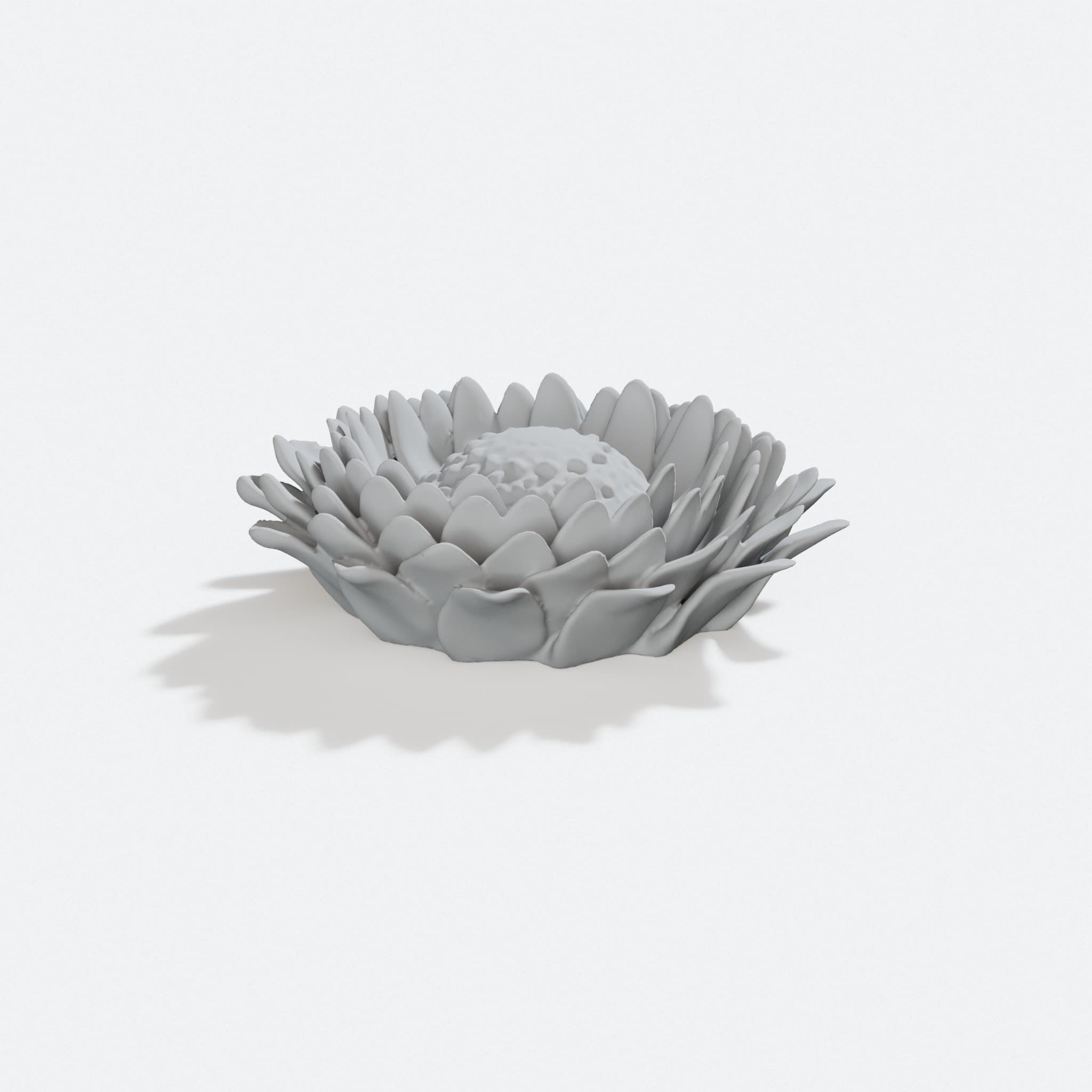 3D Printed Flower Ornament Decor