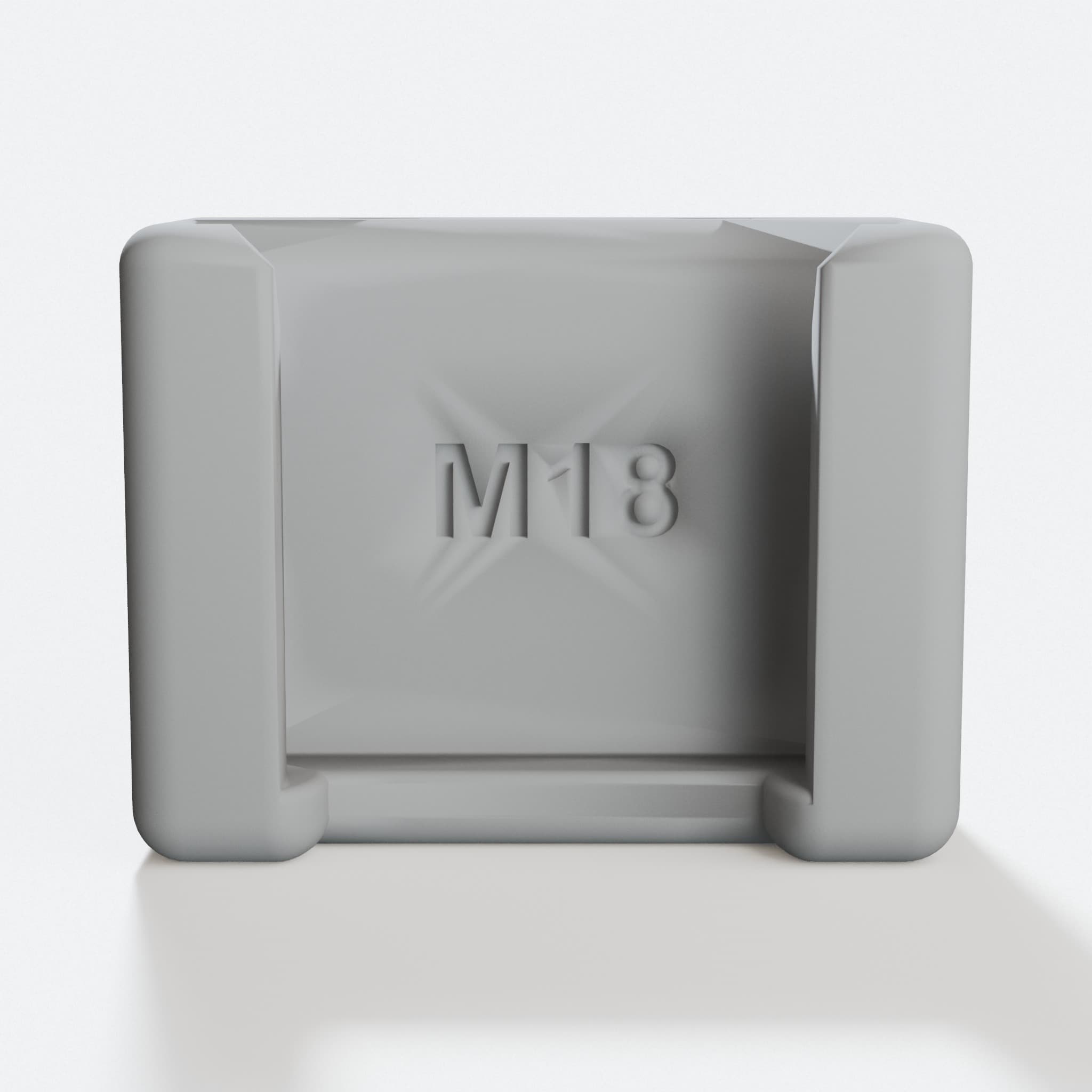 Compatible with Milwaukee M18 Pegboard Battery Hanger