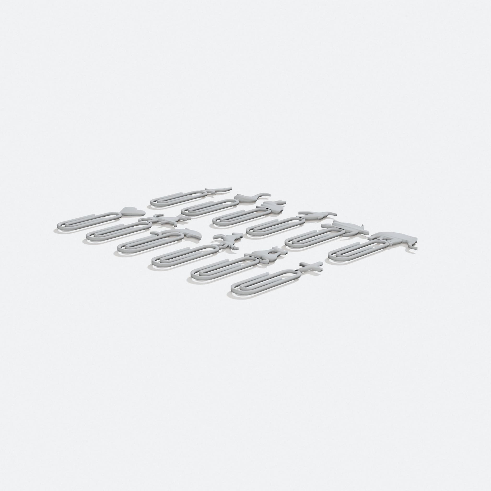 Paperclips Collection - Animal Designs