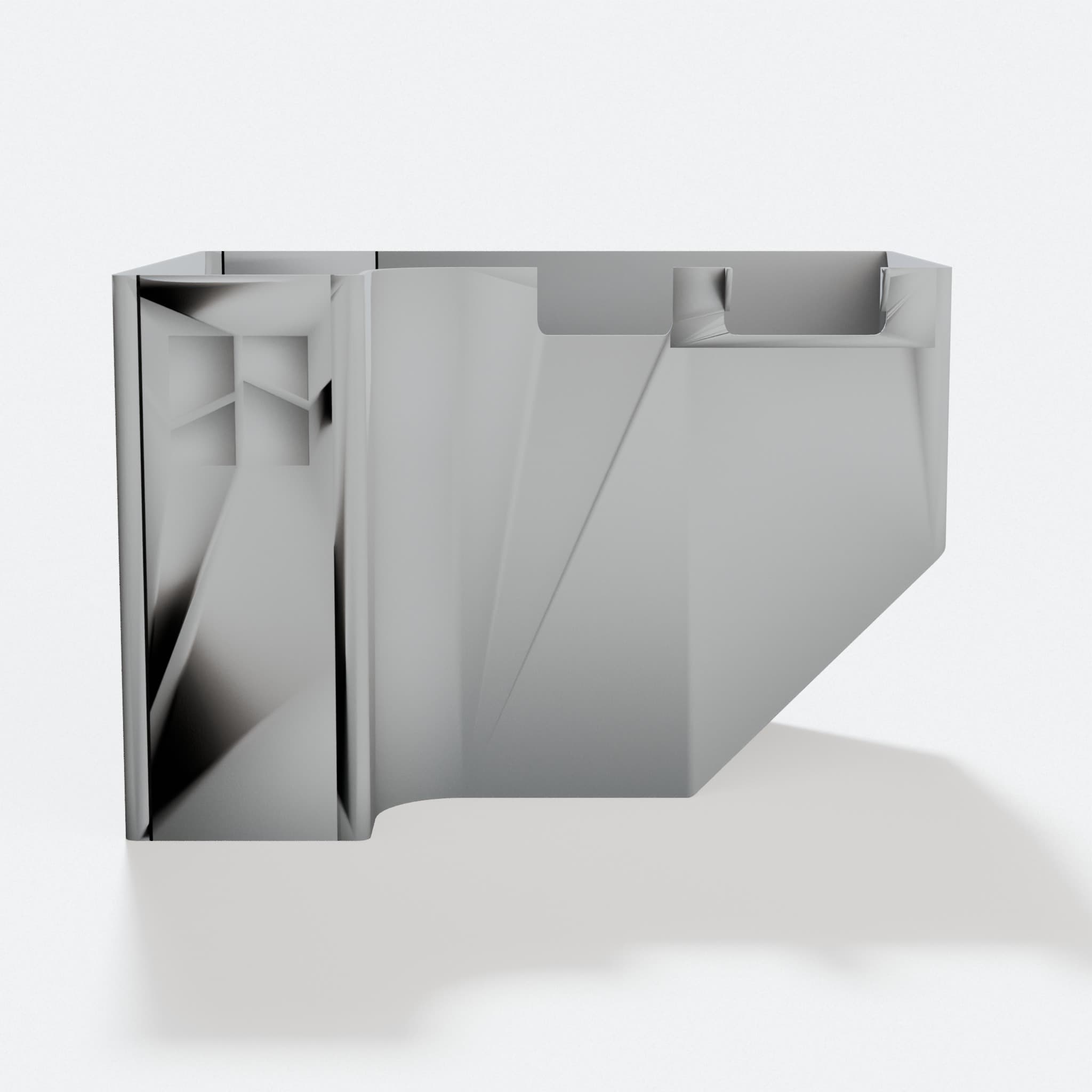 Bambu Labs X1C-Carbon Purge Bin 3D Printed Tech Accessory