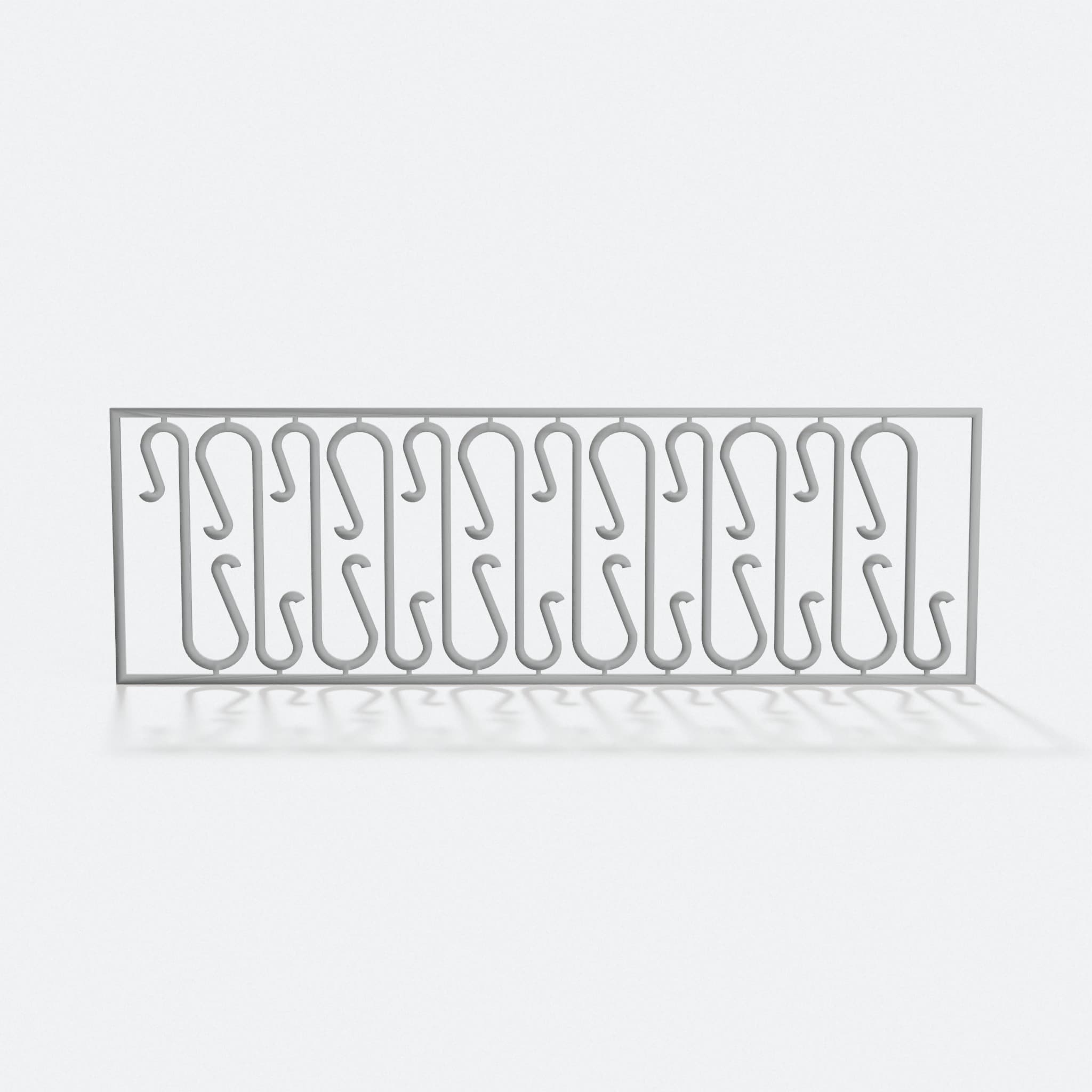 Christmas Ornament Hooks Twelve Pack with Frame