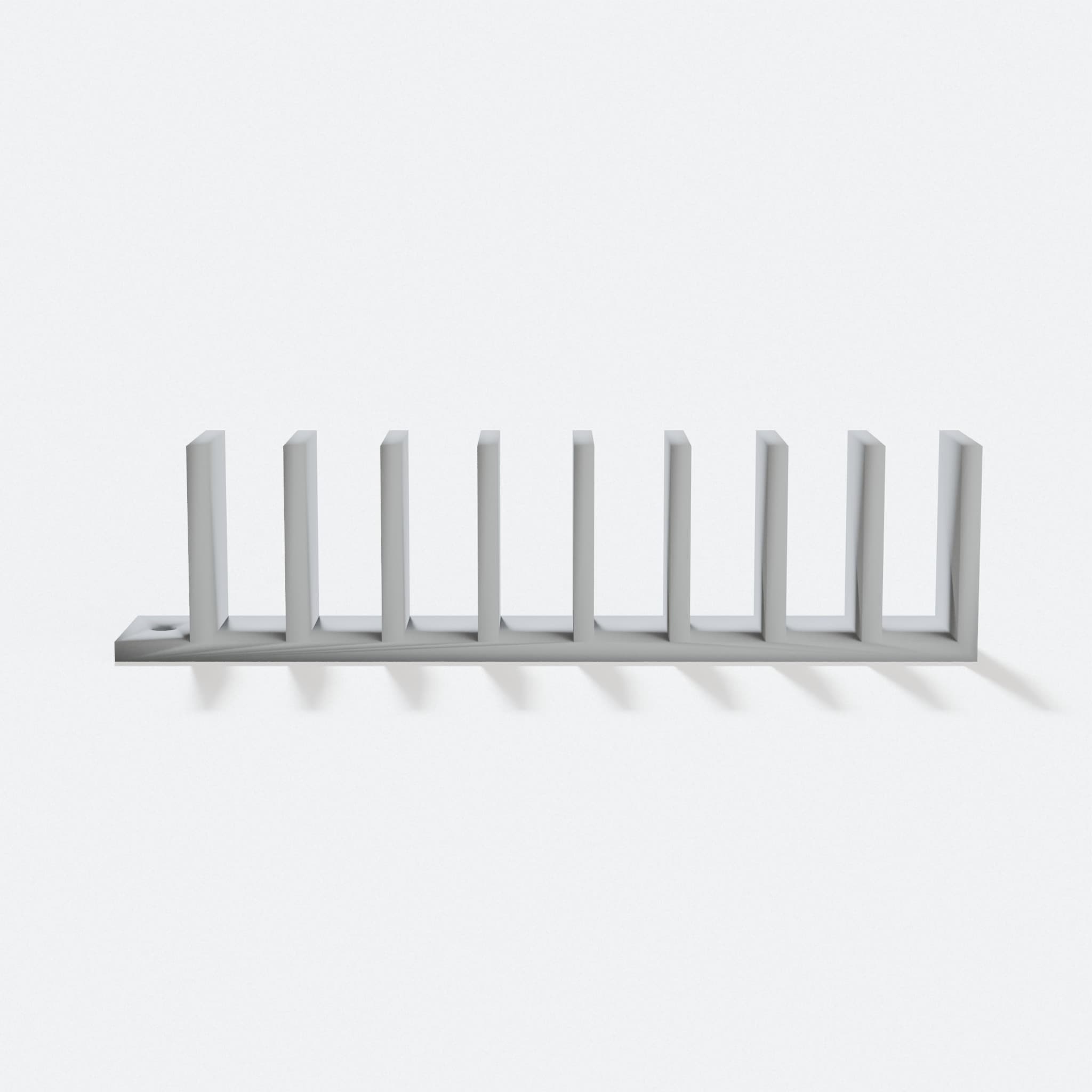 PS4 Blu Ray Wall Rack, 3D Printed Organizer