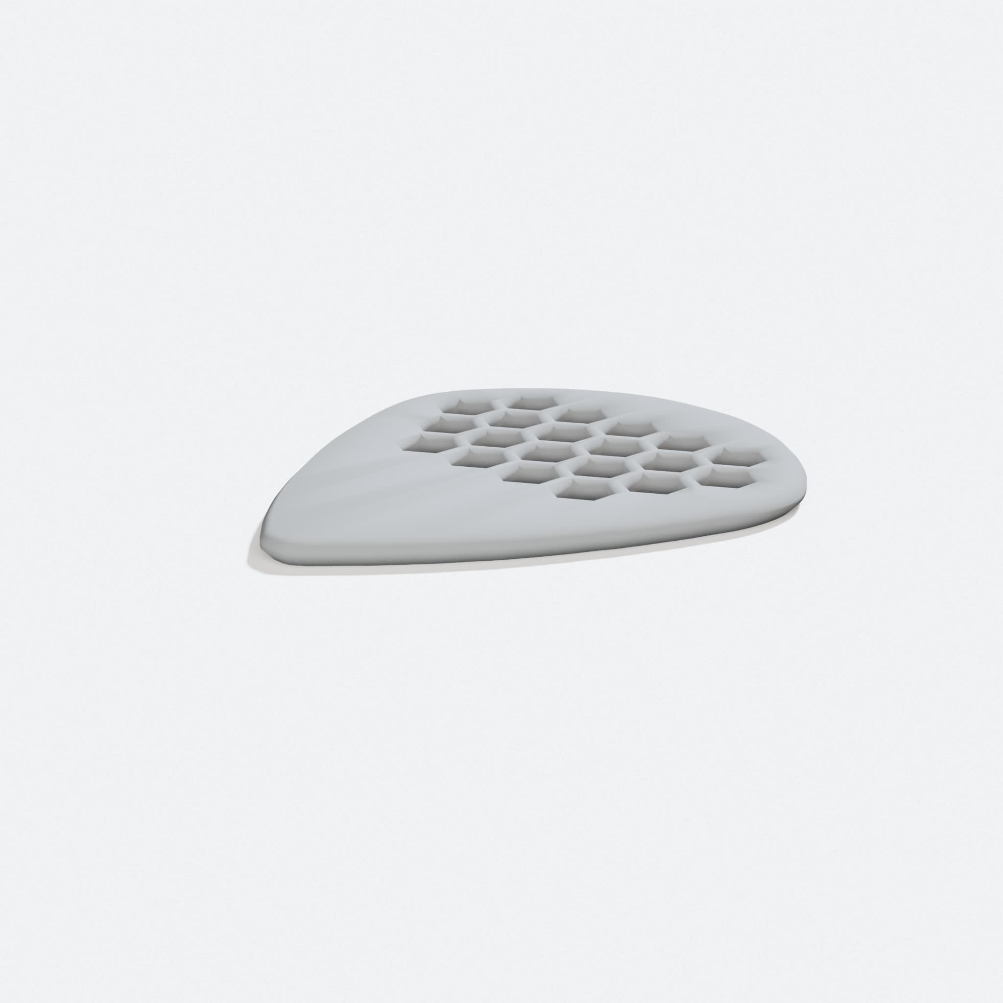 HexPick Guitar Pick – 3D Printed Honeycomb Design