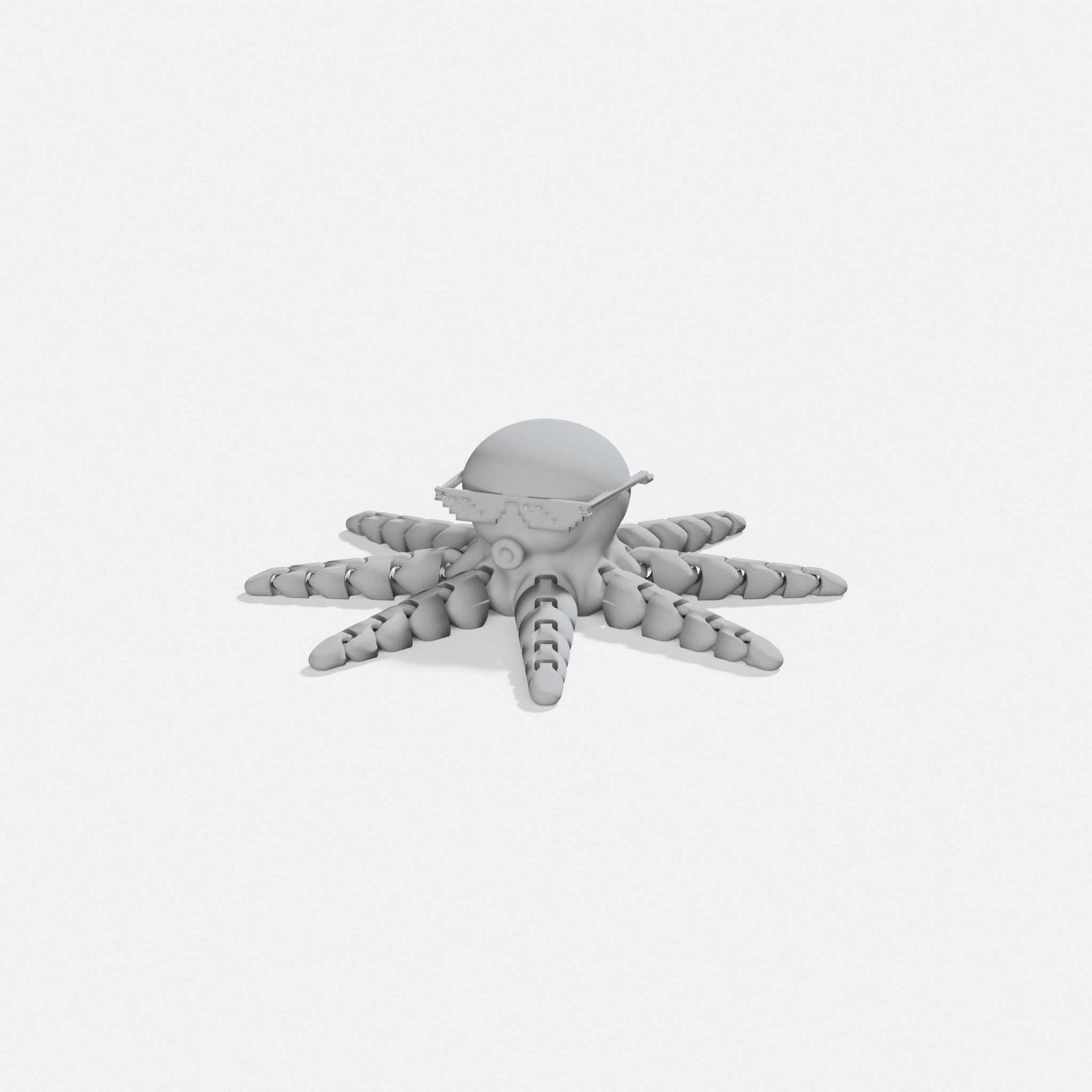 Deal With It Octopus 3D Printed Toy