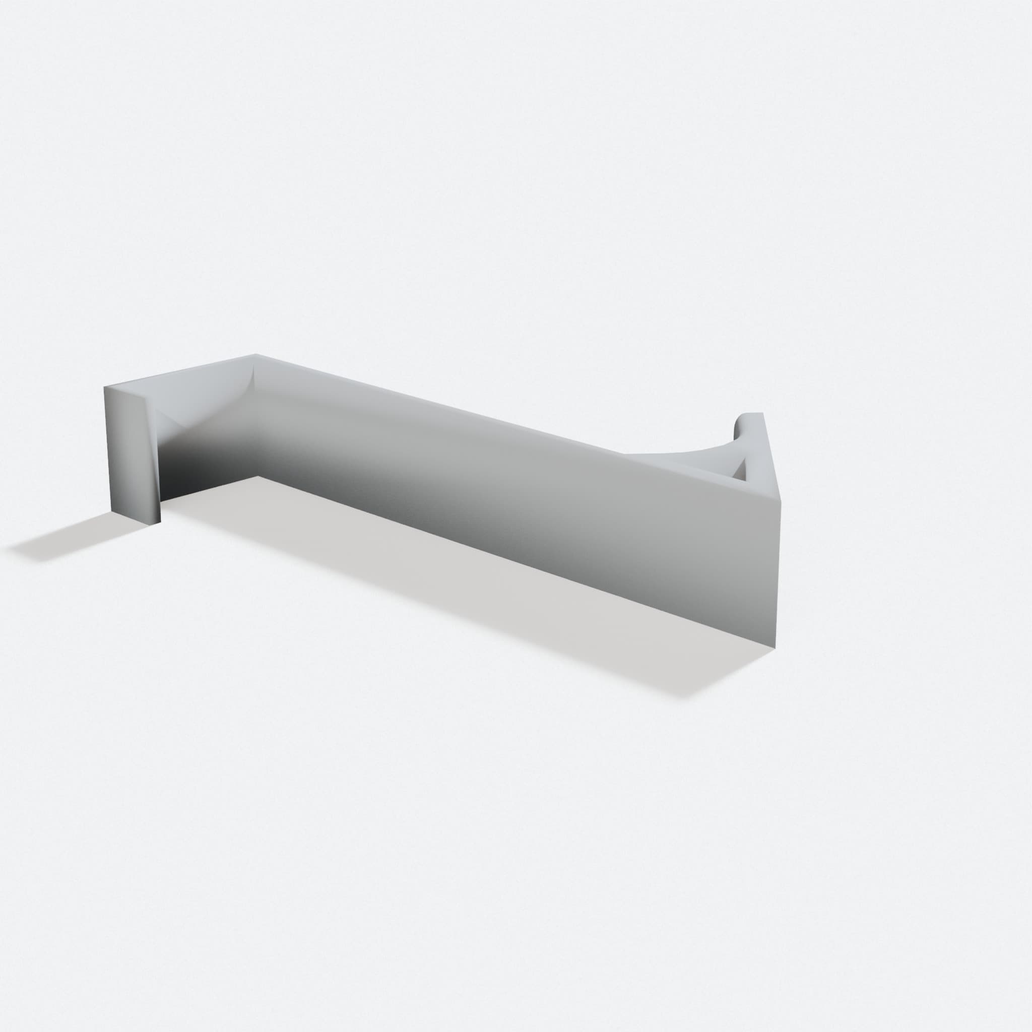 Heavy Duty Coat and Bath Towel Hanger 3D Printed Organizer