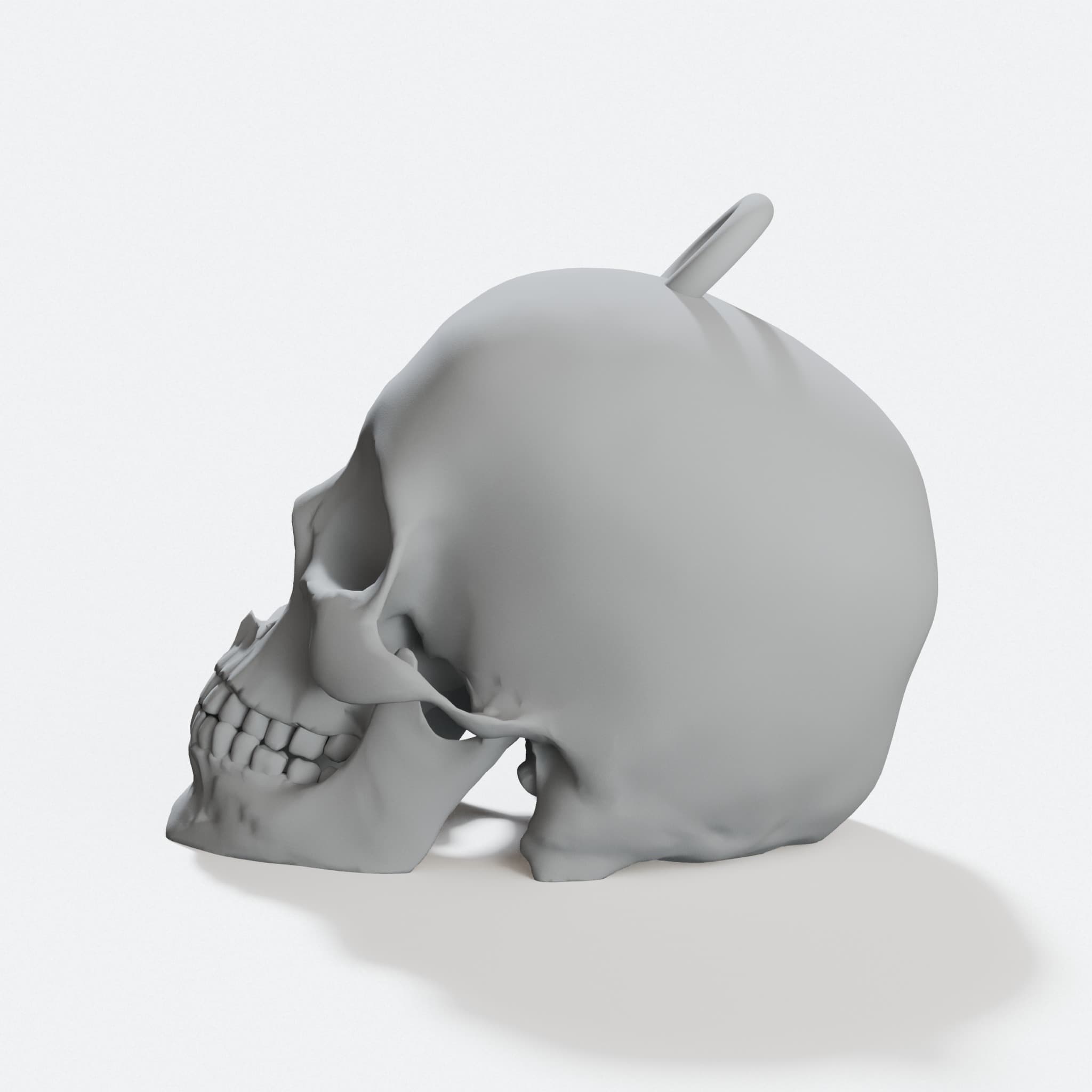 Skull Keychain 3D Printed Toy from the US