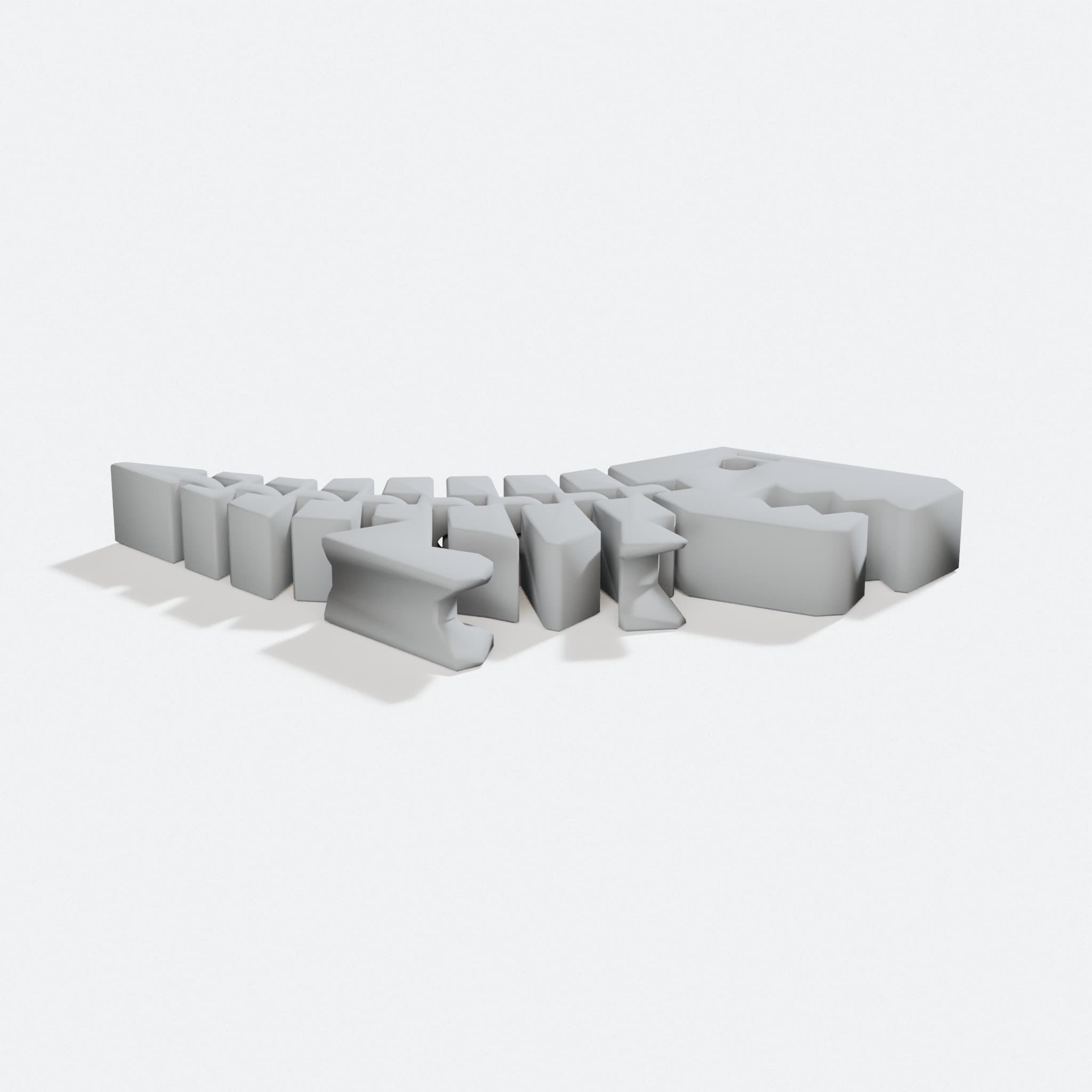 Flexi Rexi Keychain, 3D Printed Toys