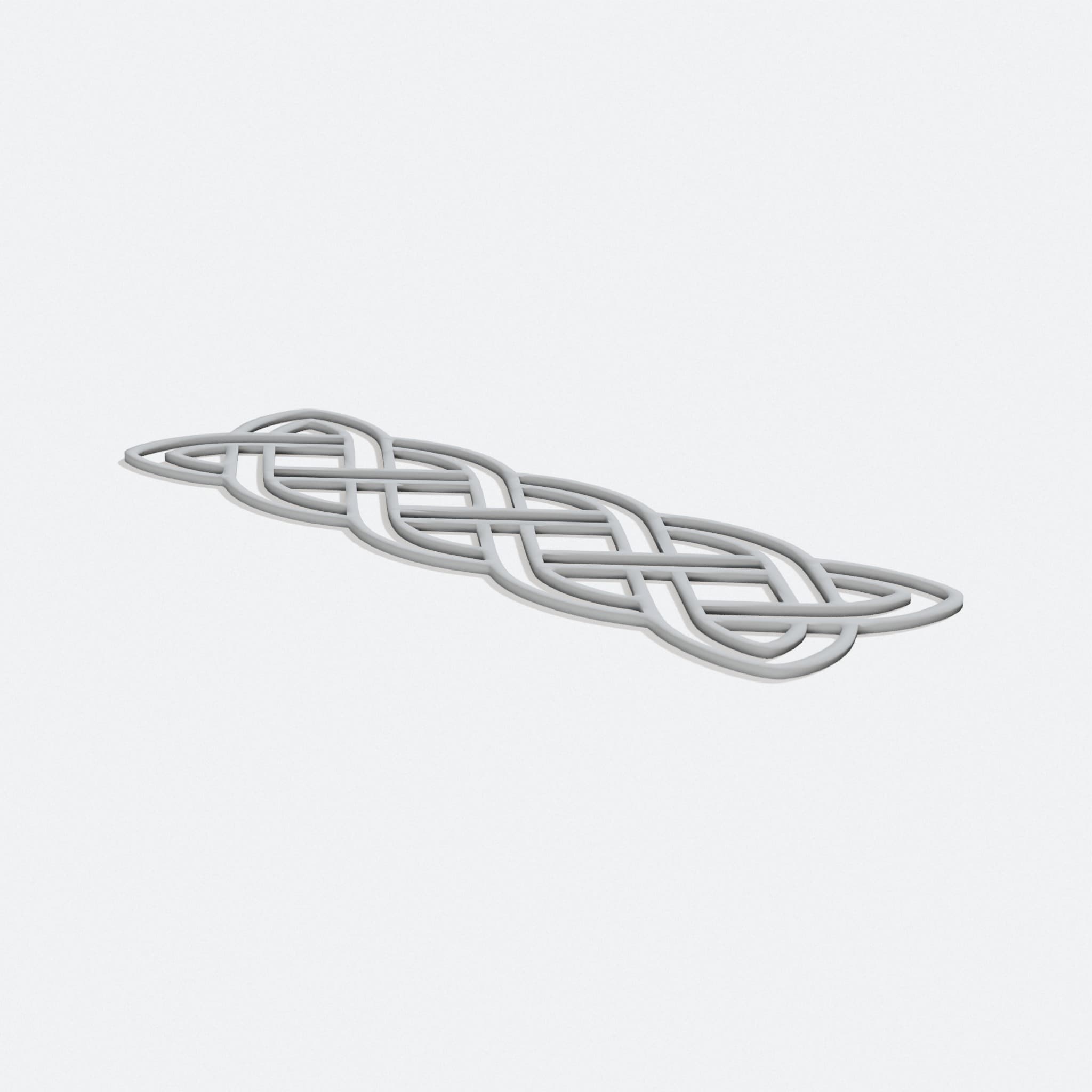 Celtic Knot 3D Printed Bookmark