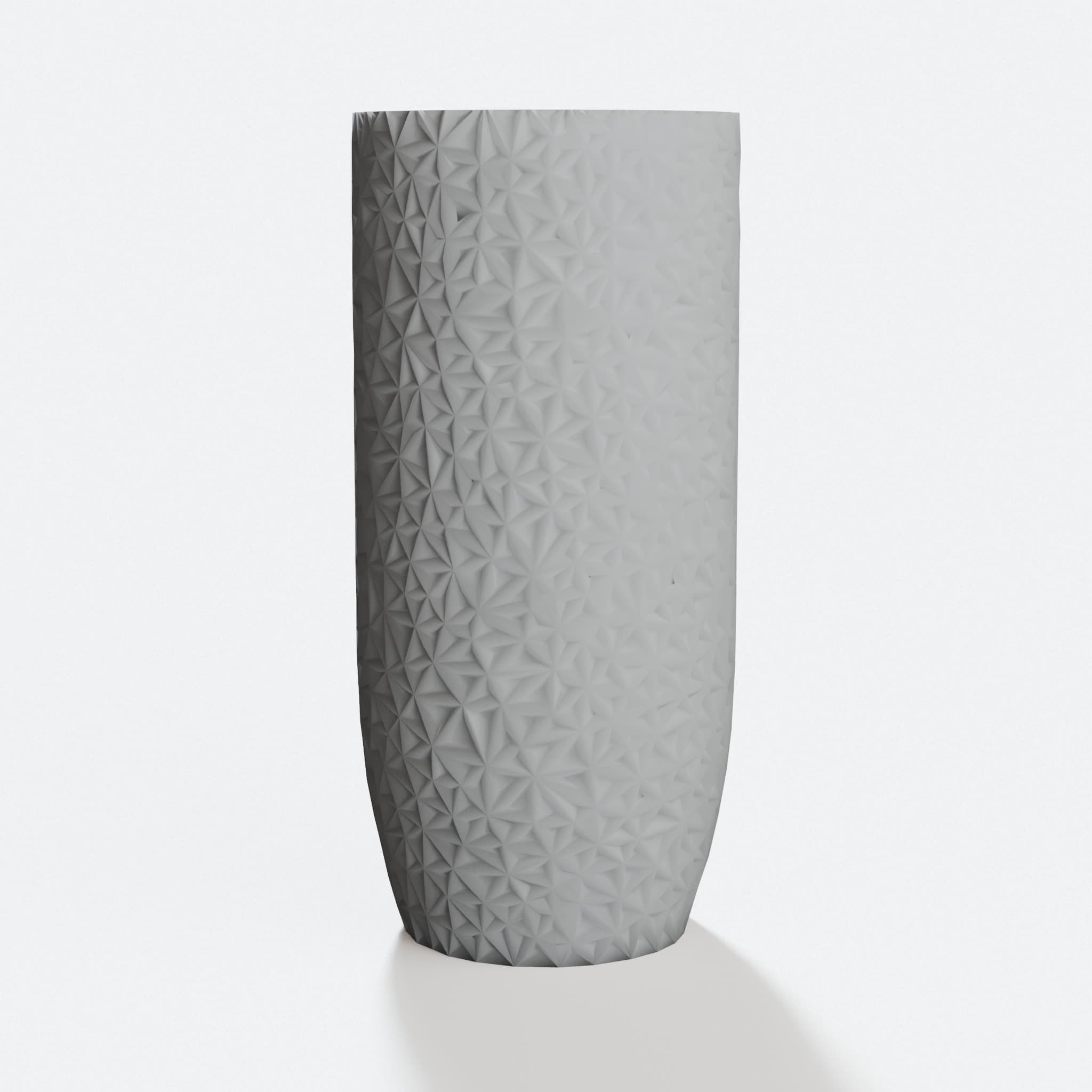 Polygon Vase – 3D Printed Low Poly Geometric Home Decor