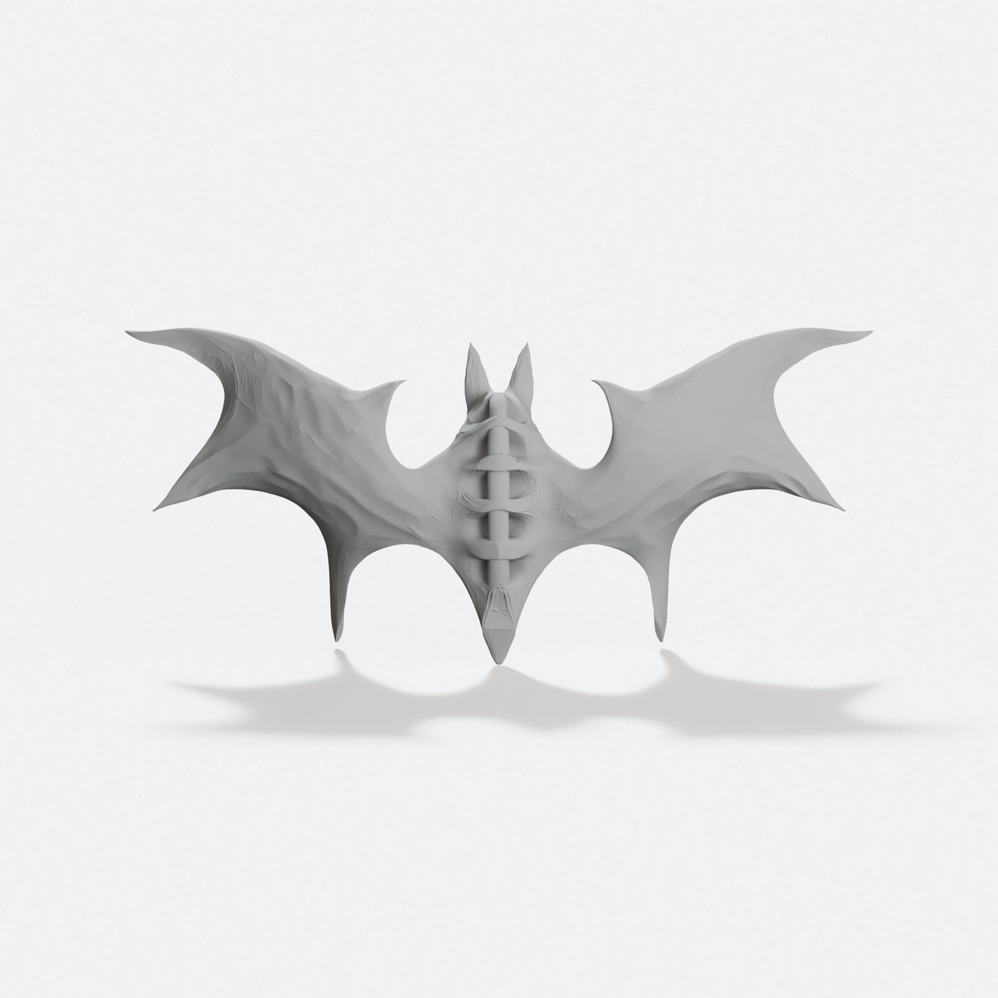 Vampire Bat Halloween Decoration - 3D Printed Ornament