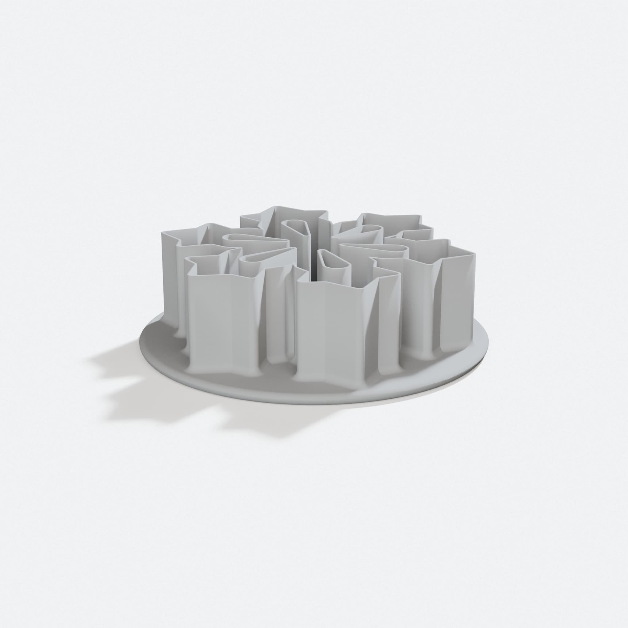 Snowflake Cookie Cutter with Ejector Tool