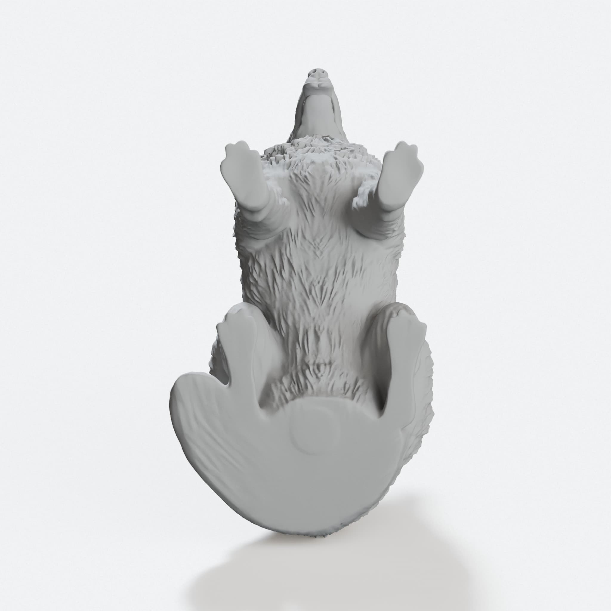 East-European Shepherd Dog Figurine – 3D Printed Home Decor