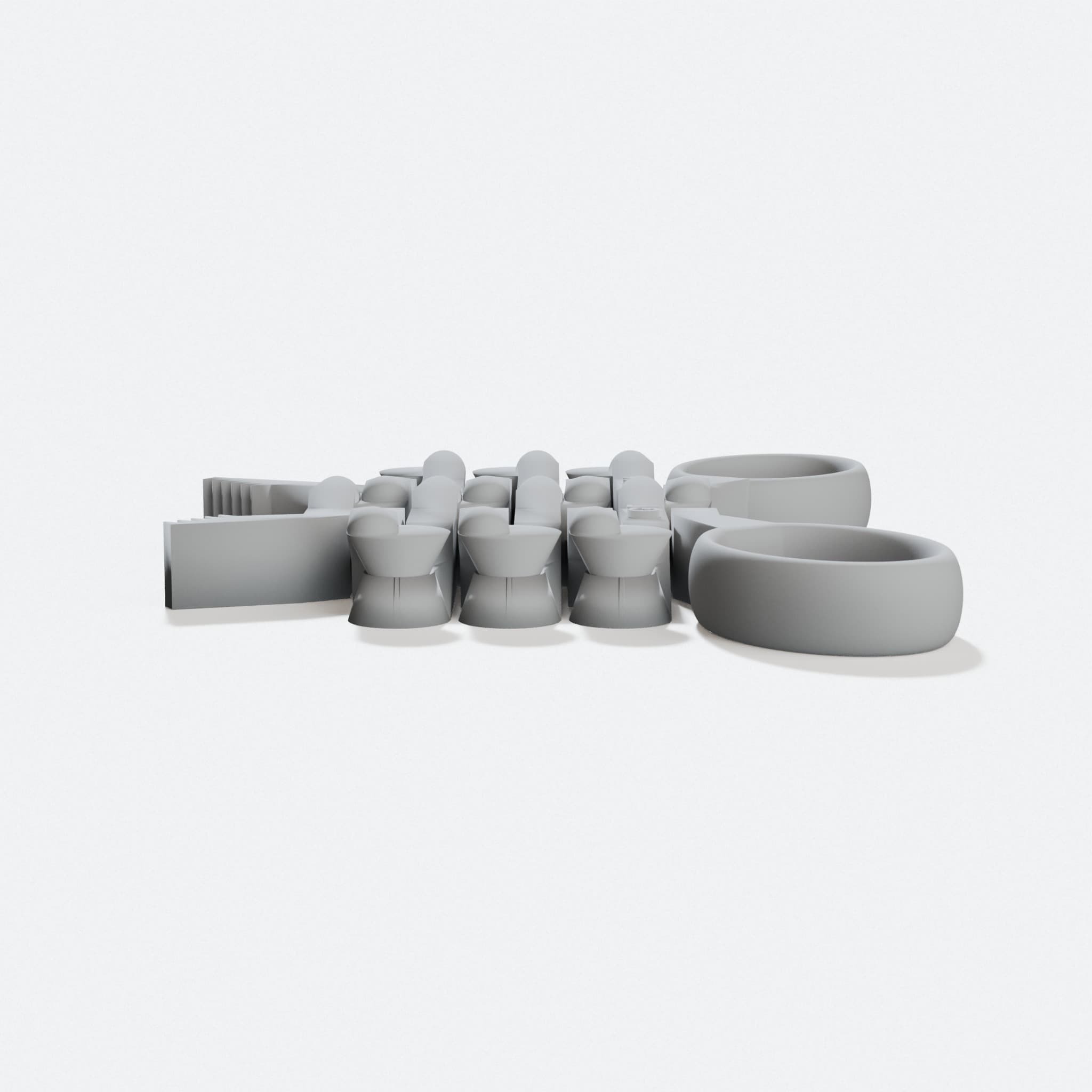 Grab Toy ++ Print-in-Place Articulated Grabber Toy