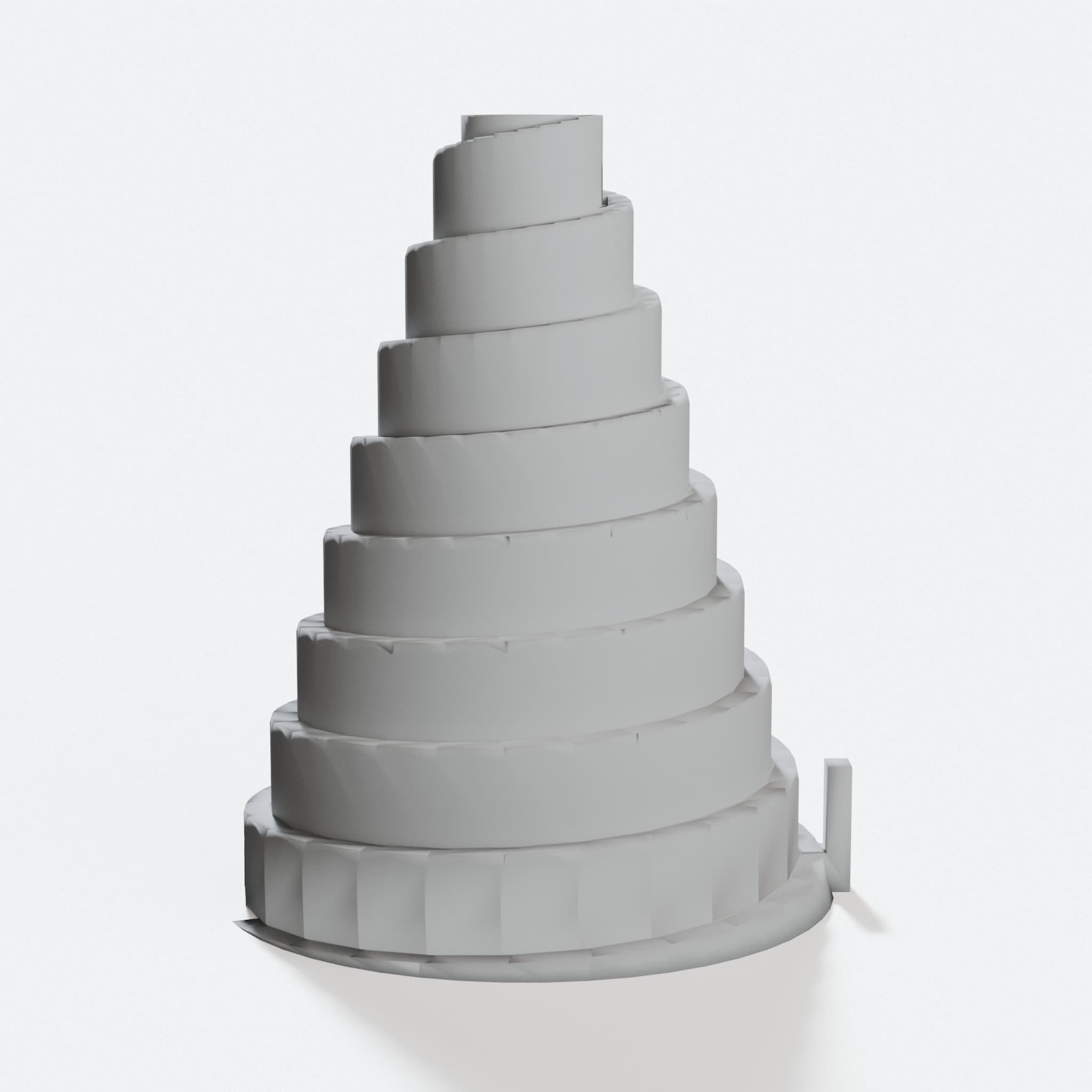 BlinkyTape Cone 3D Printed Ornament with LED Lights