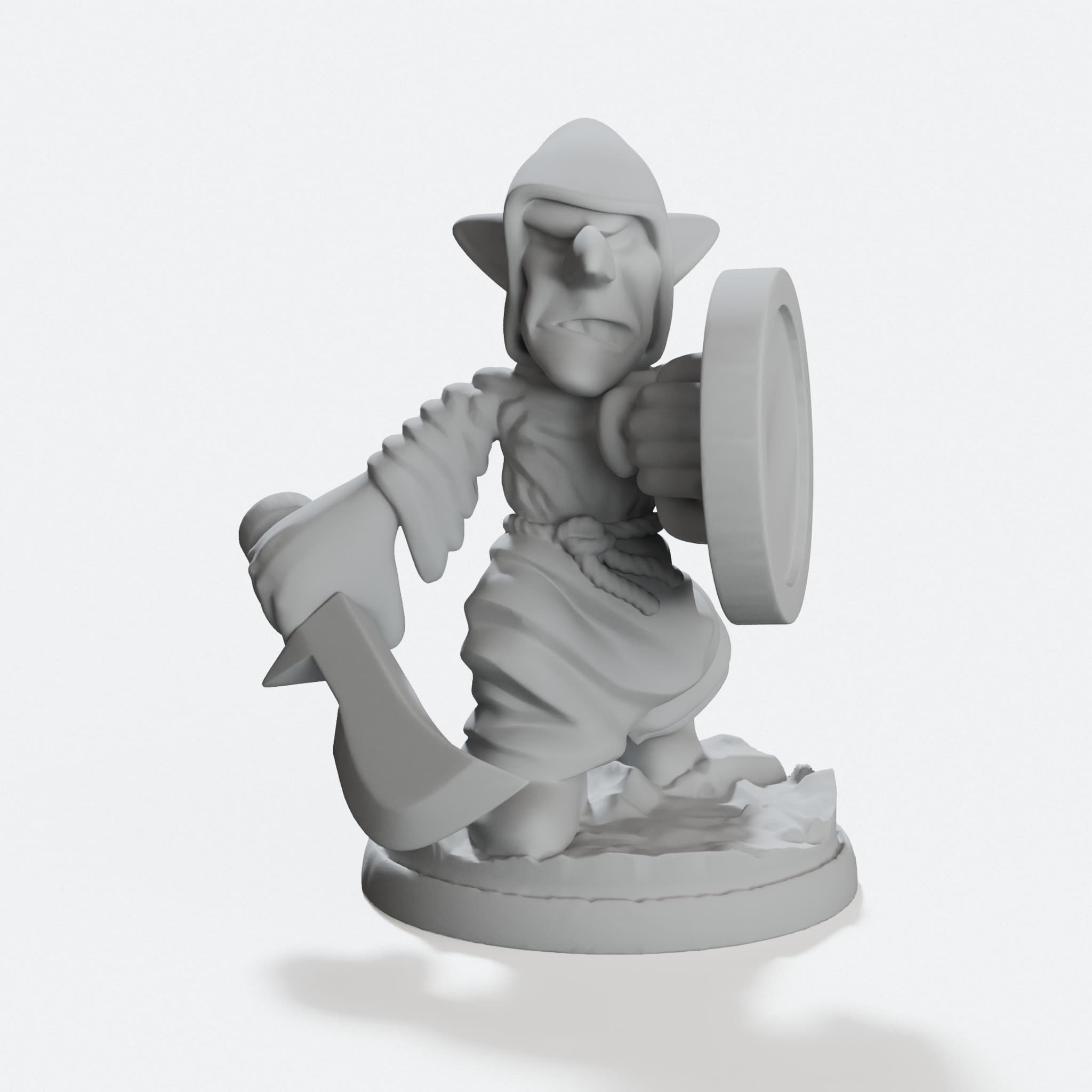 Green Tide Sample Goblin 3D Printed Toy