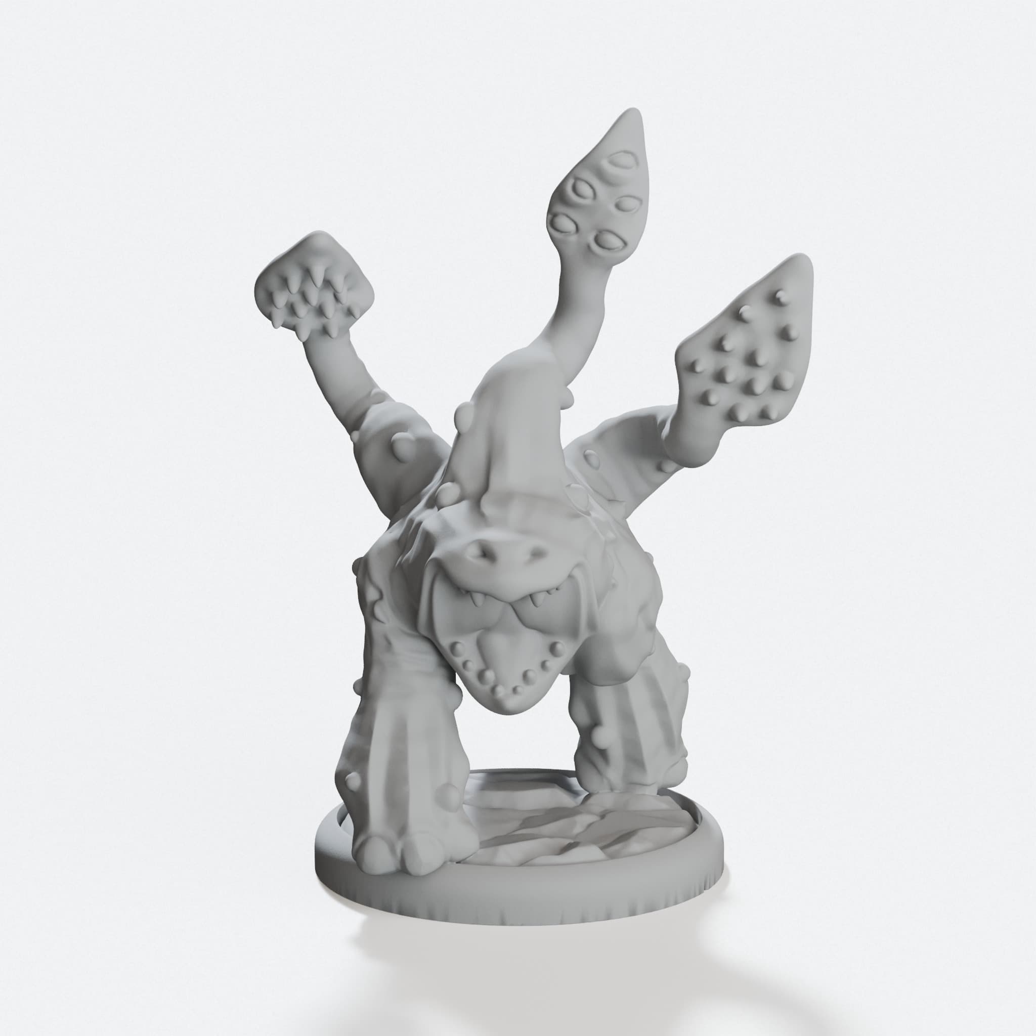 Charging Otyugh 3D Printed Toy Figure