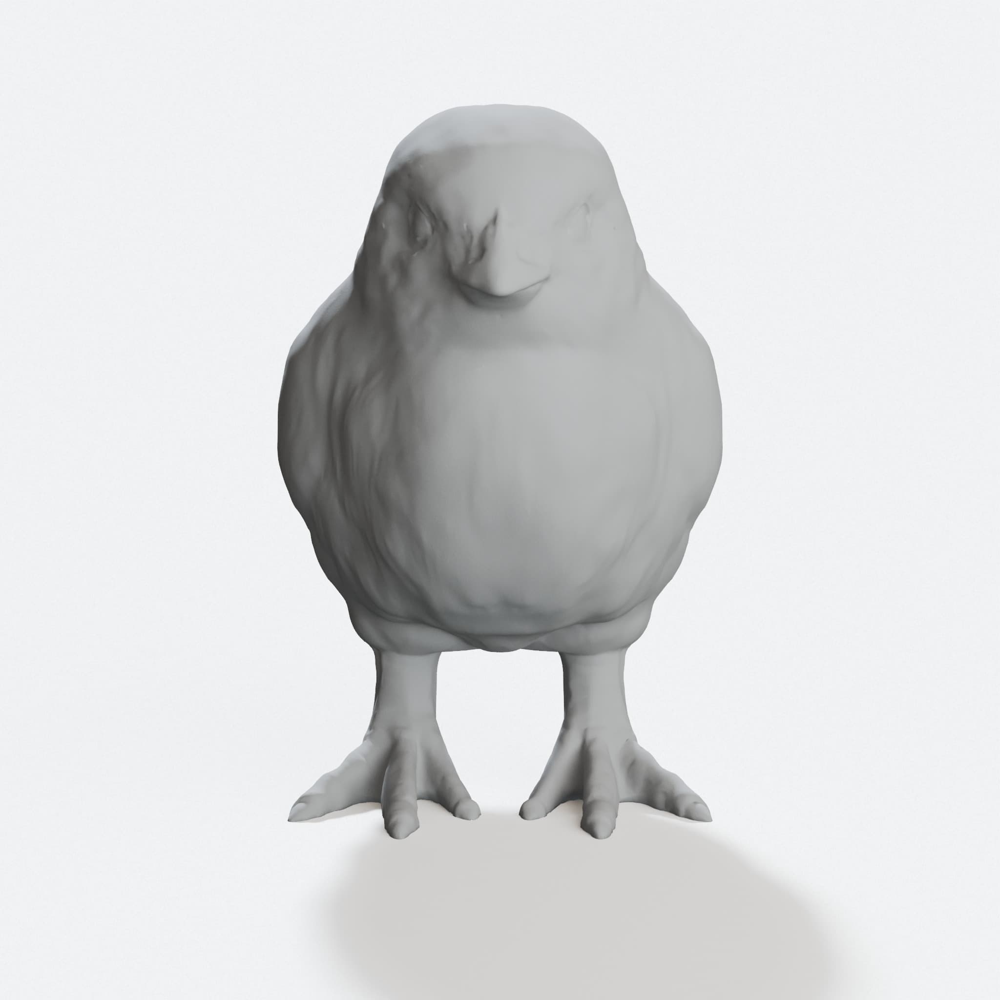 3D Printed Chick Toy - Cute Printable Design