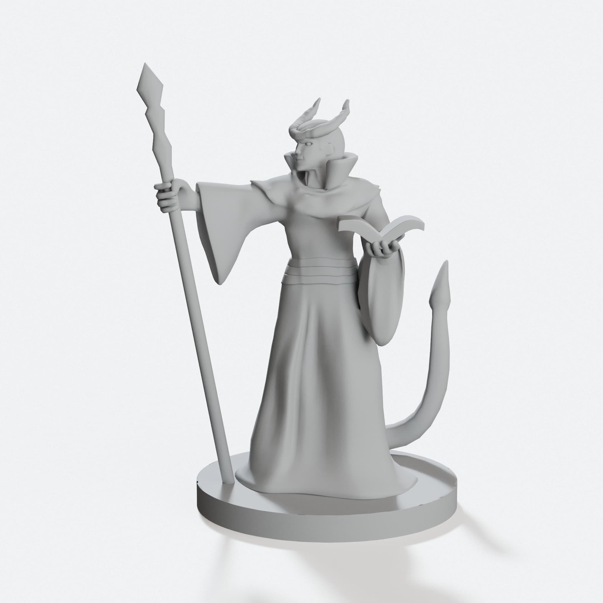 Tiefling Collection 3D Printable Miniatures