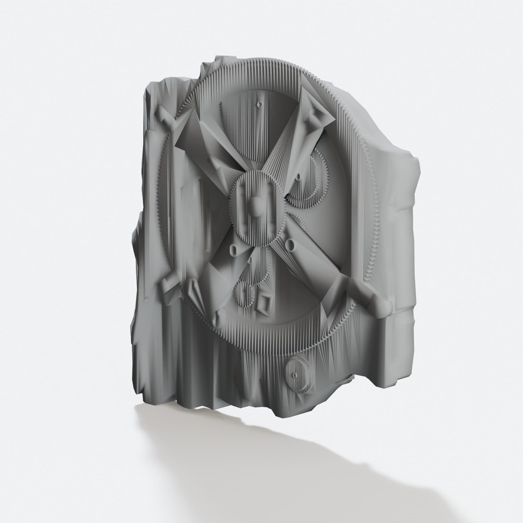 Antikythera Mechanism 3D Printed Wall Art | Ancient Computer