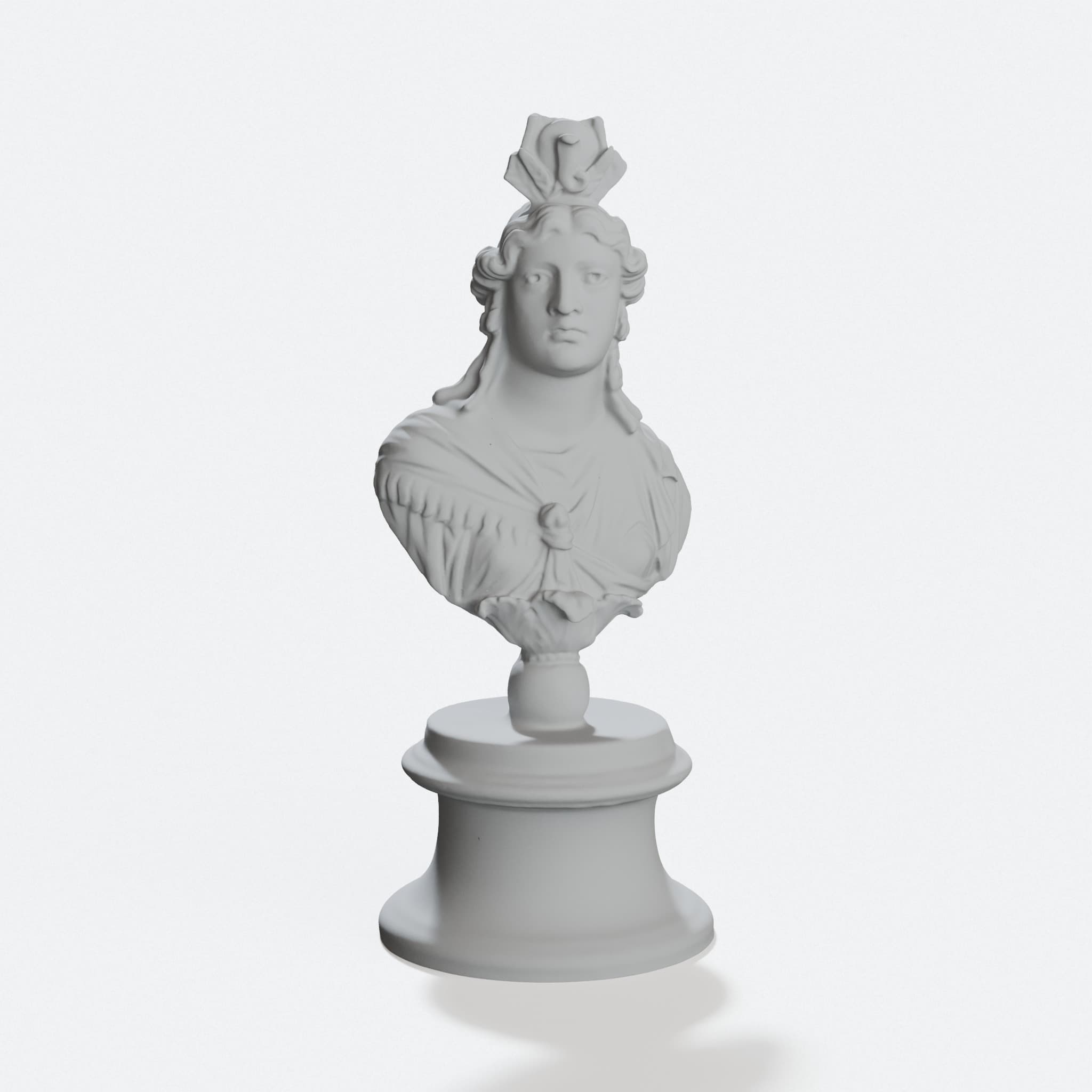 Roman Bust of Isis Sculpture for Home Decor