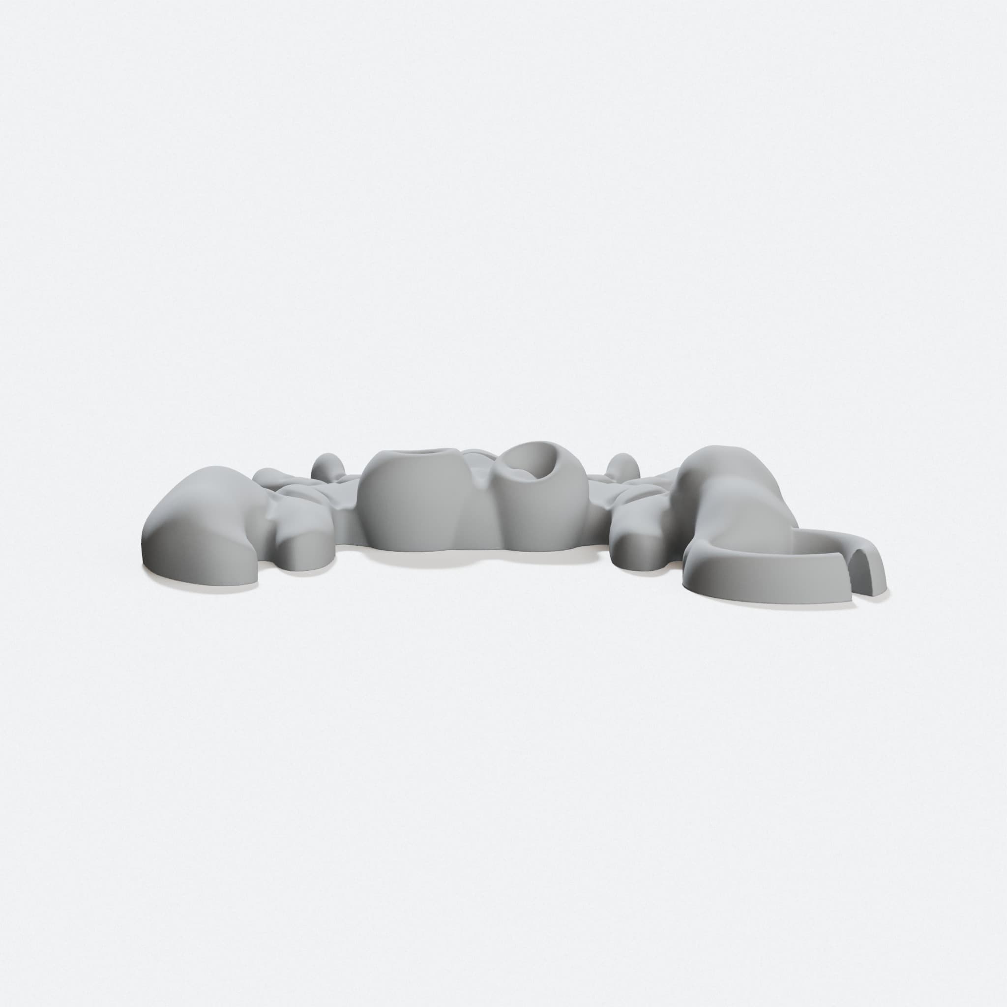 Sea Creatures 3D Printed Toy Set - 8 Marine Animals