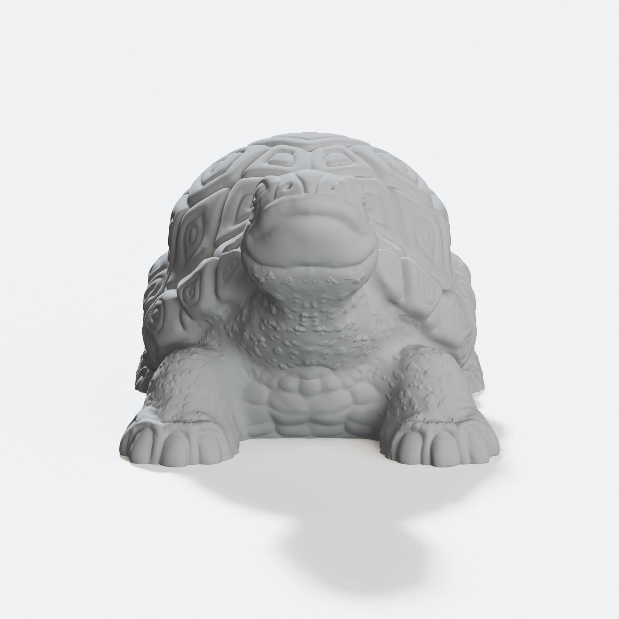 3D Printed Turtle Sculpture – Home Decor Garden Ornament