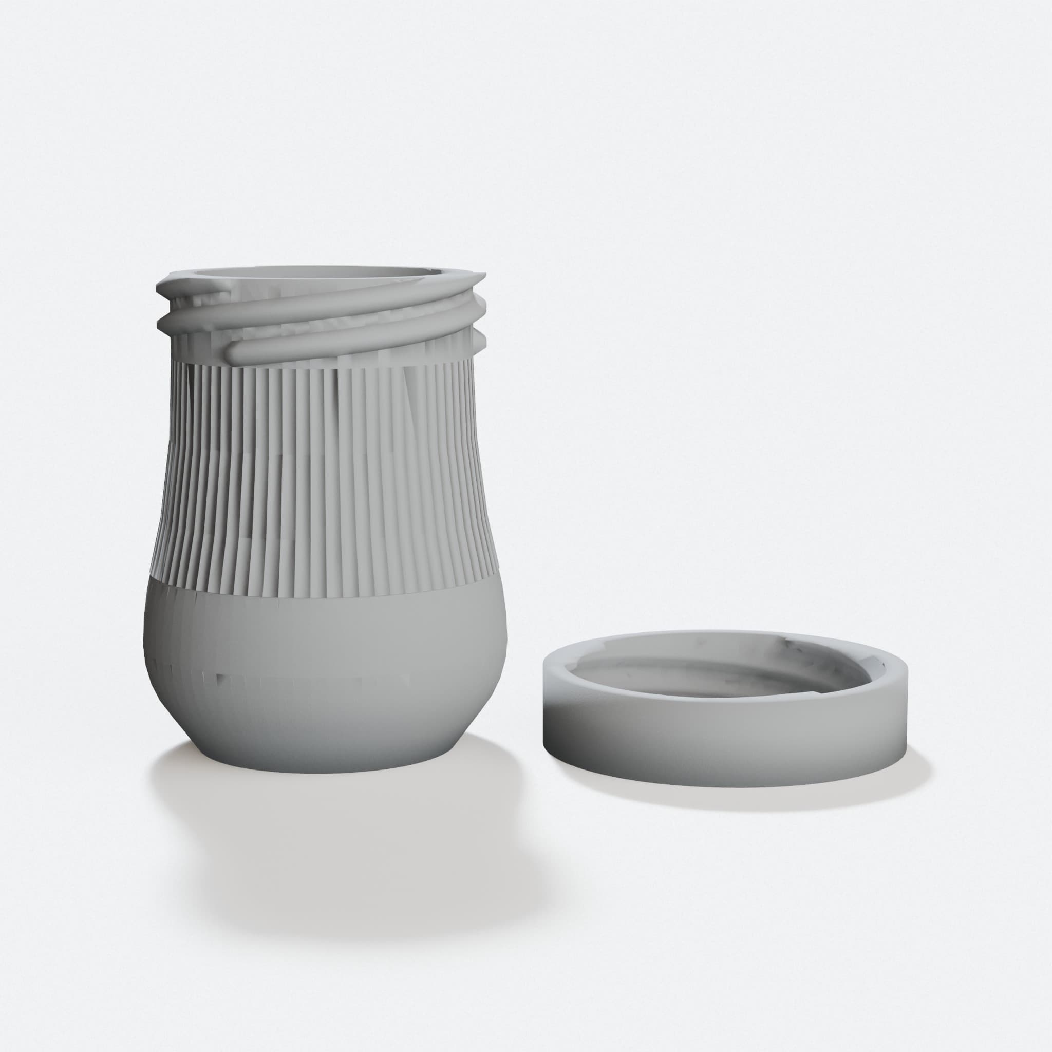 Compatible with Prusa Lightweight Travel Jar with Screw Cap