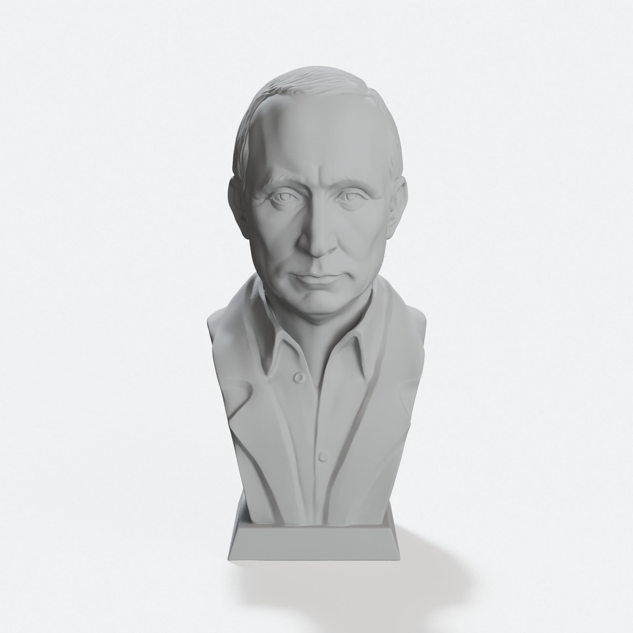 Vladimir Putin Bust 3D Printed Home Decor Statue