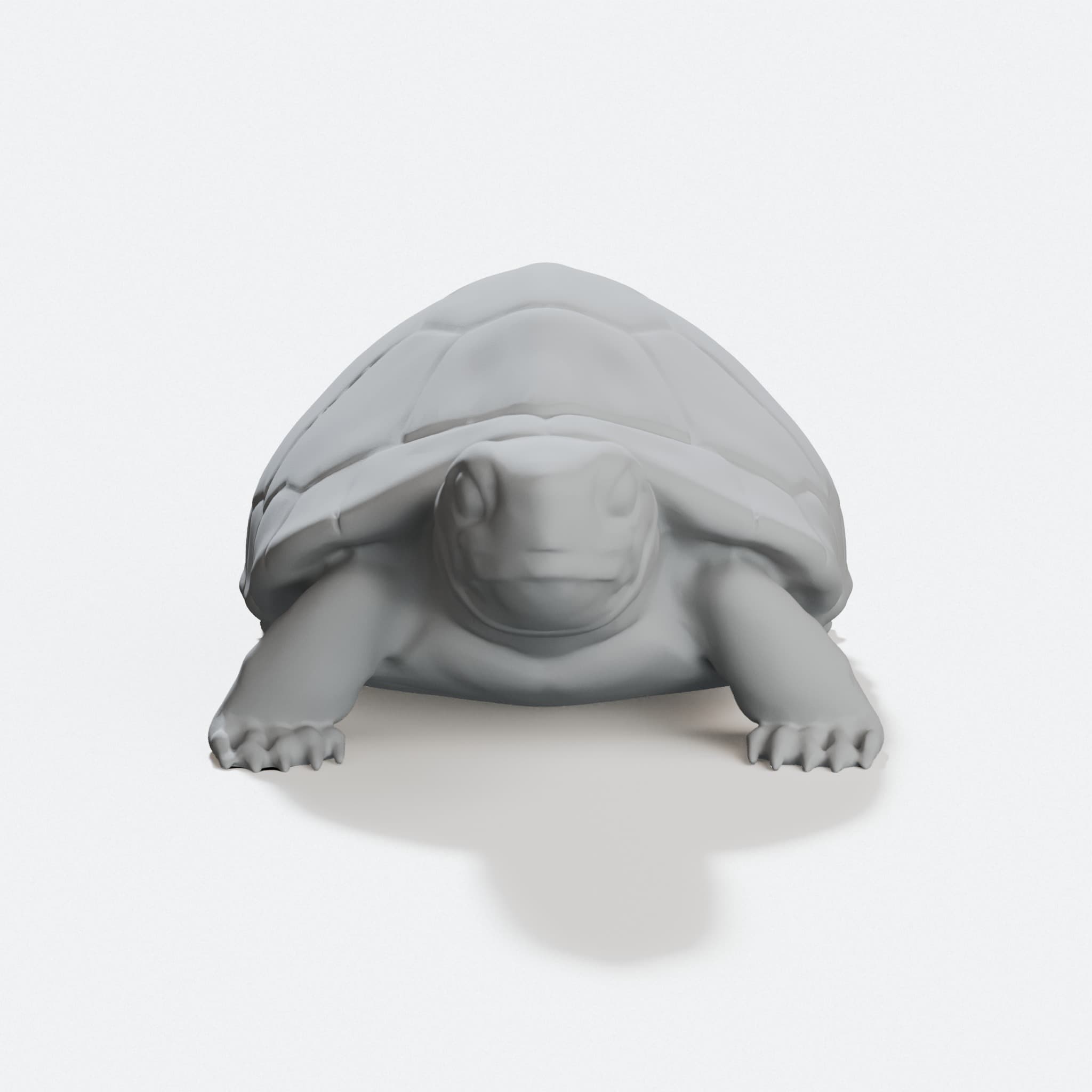 3D Printed Turtle Toy Figure