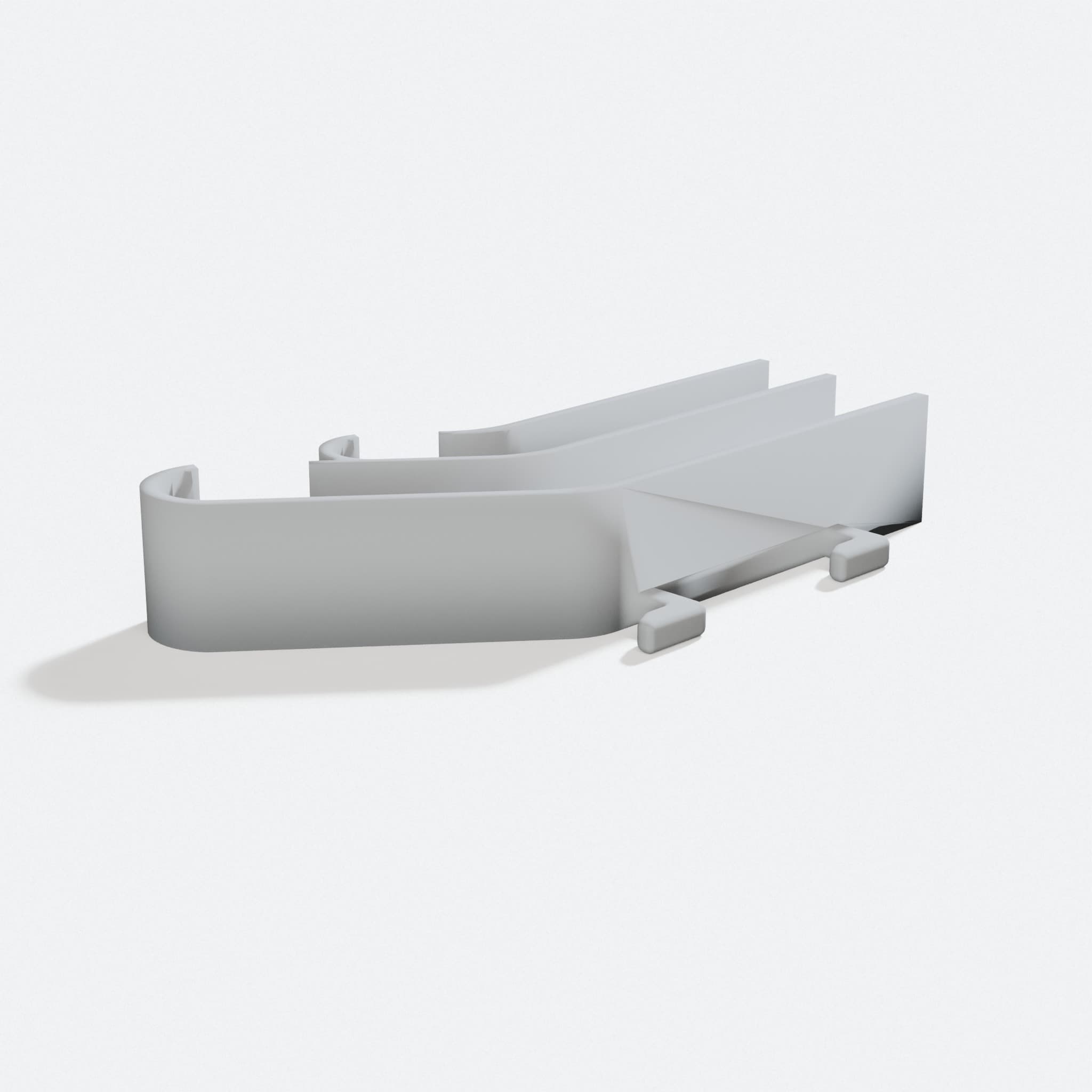 3D Printed Battery Tray for IKEA Skadis Organization