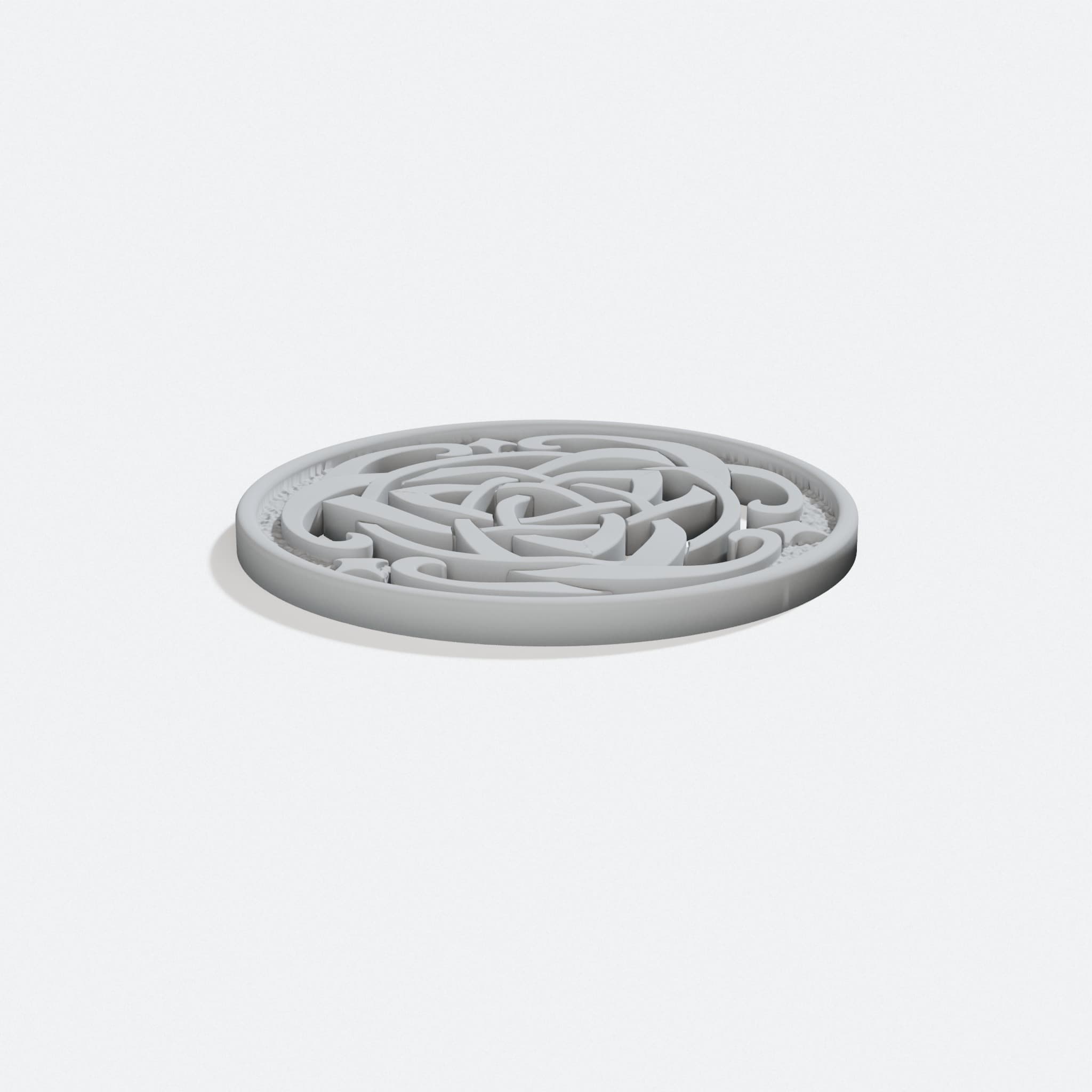 Charmed Pendant 3D Printed Ornament