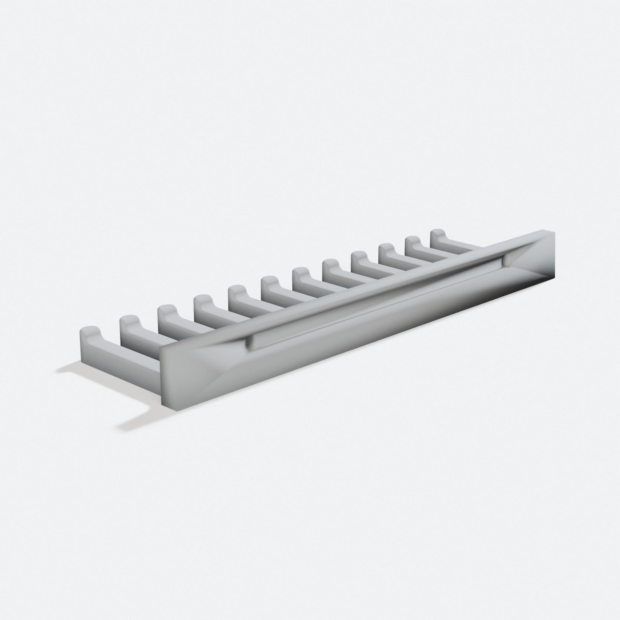 3D Printed Cable Tray Organizer for Desk