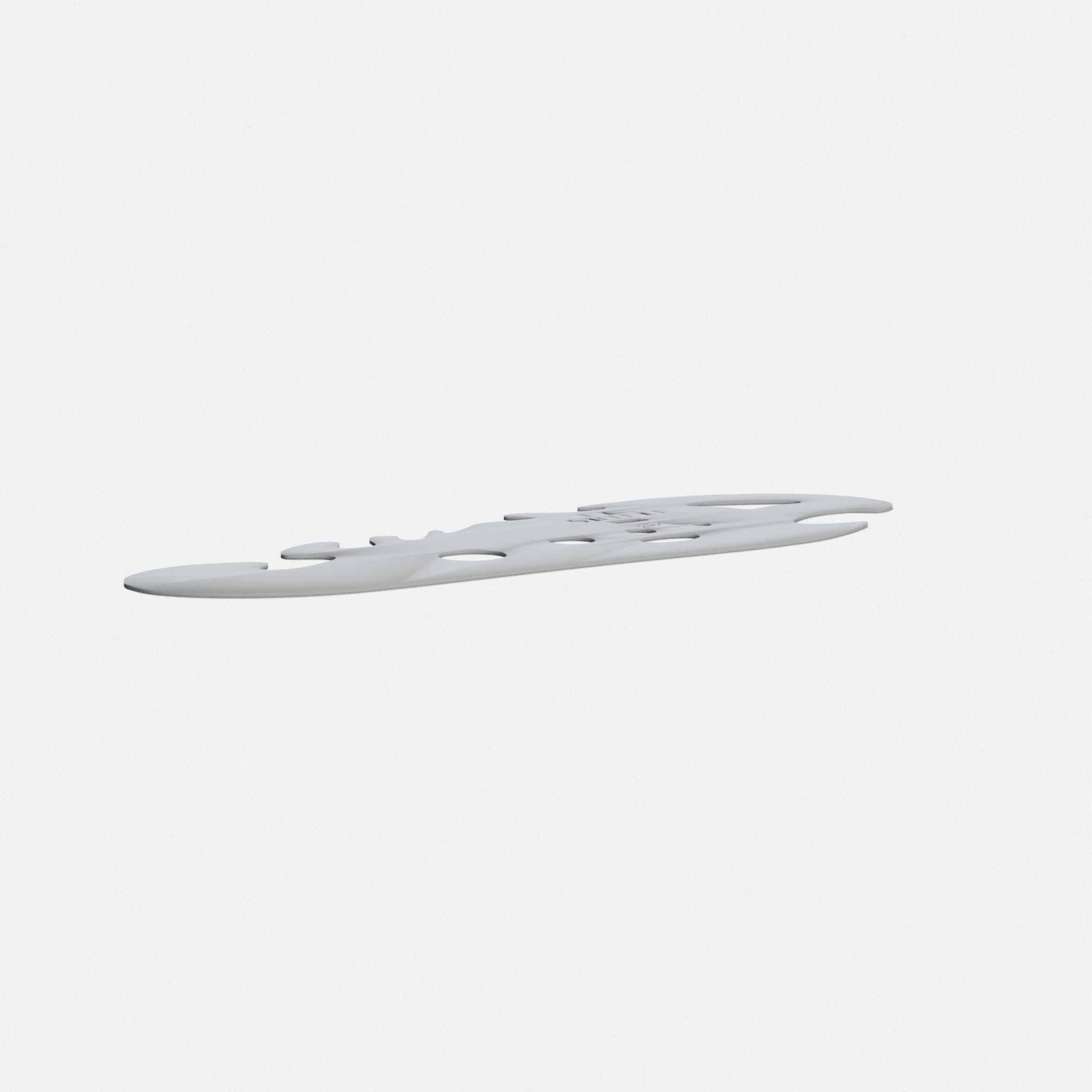 Airbrush Freehand Stencil, 3D Printed Workshop Tool