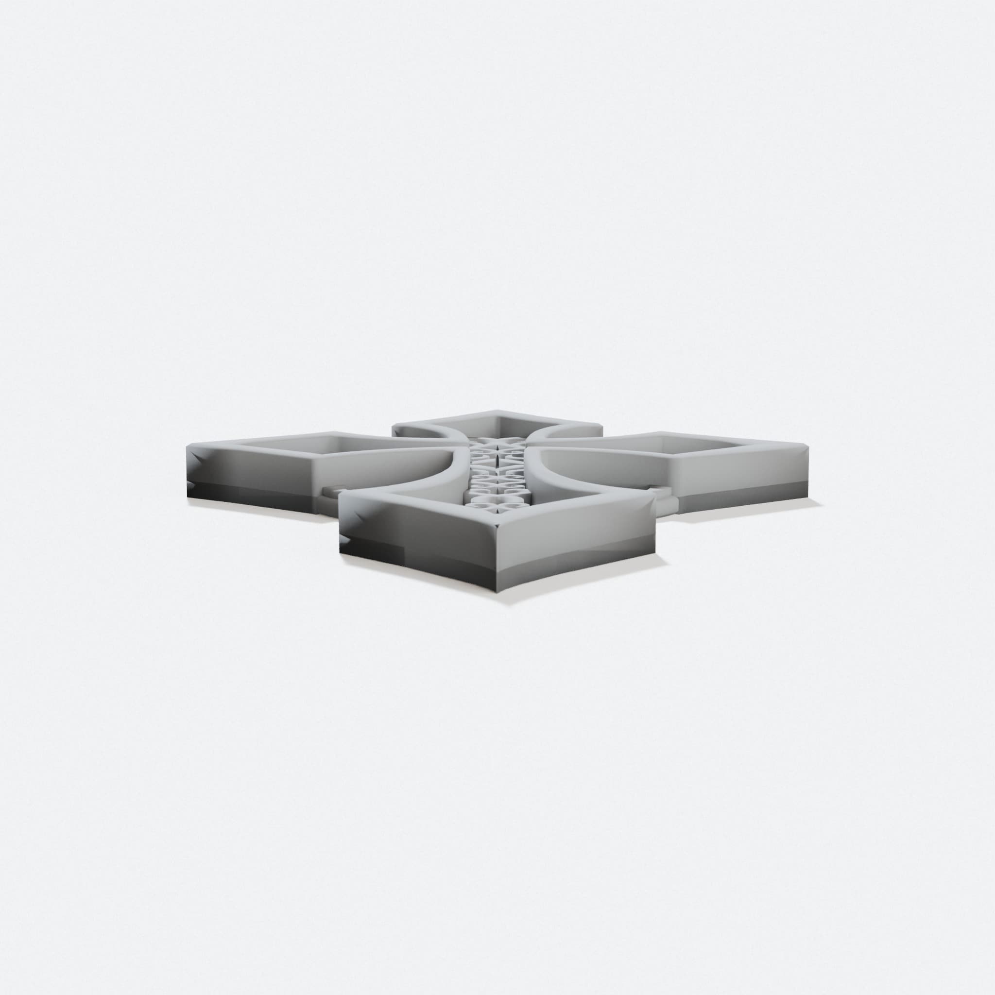 Celtic Cross Pendant – 3D Printed Keychain